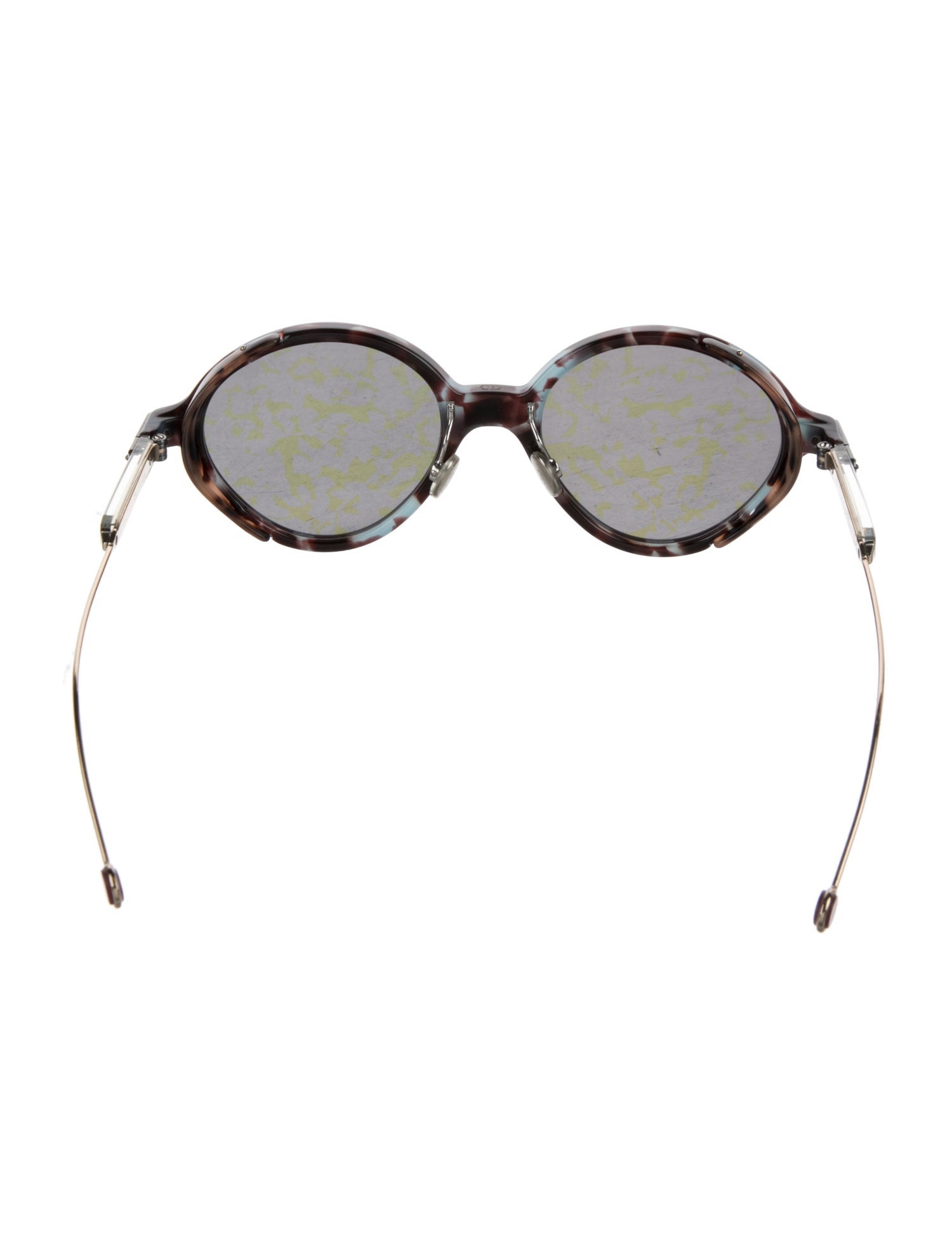 Christian Dior Round Mirrored Sunglasses