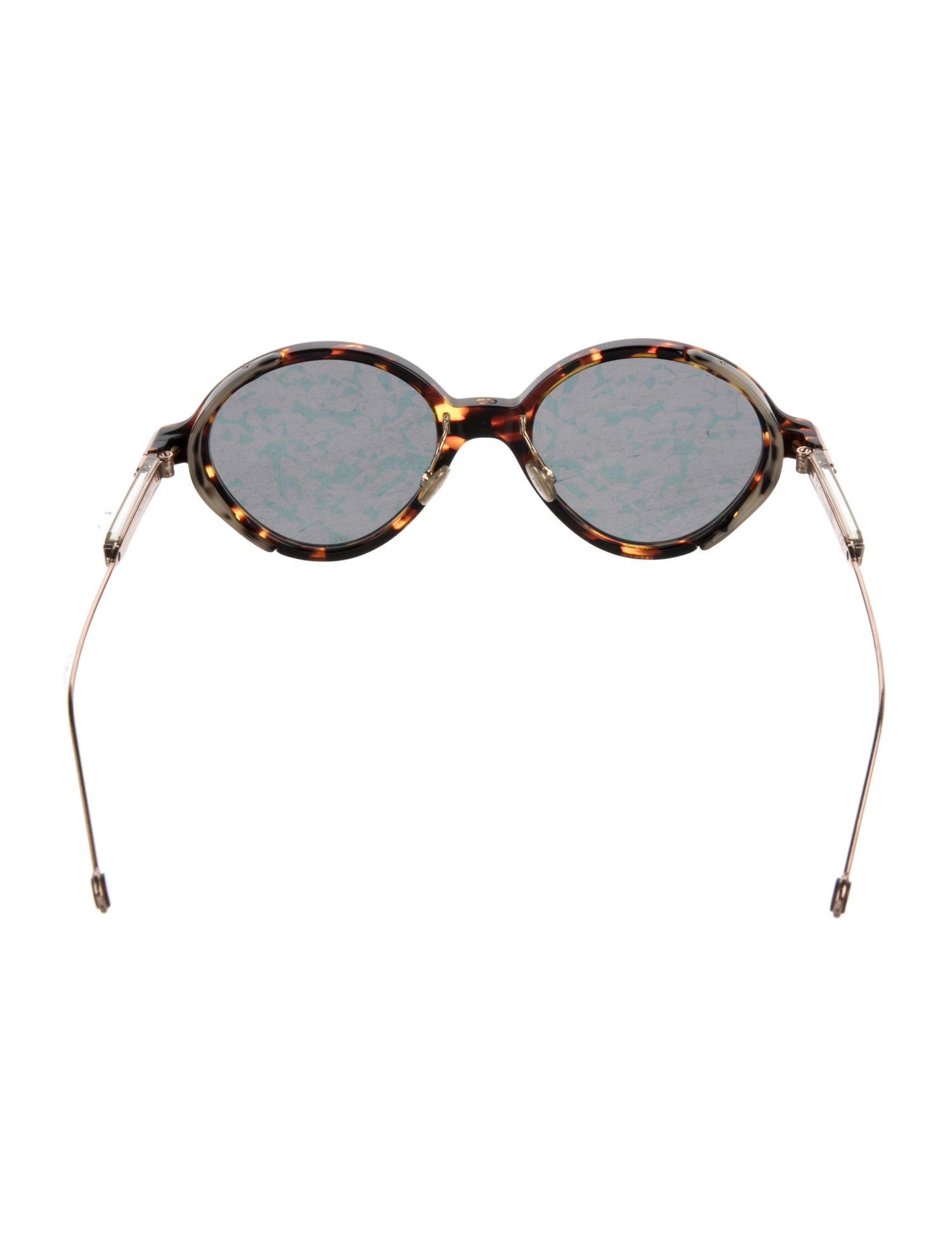 Christian Dior Round Tinted Sunglasses