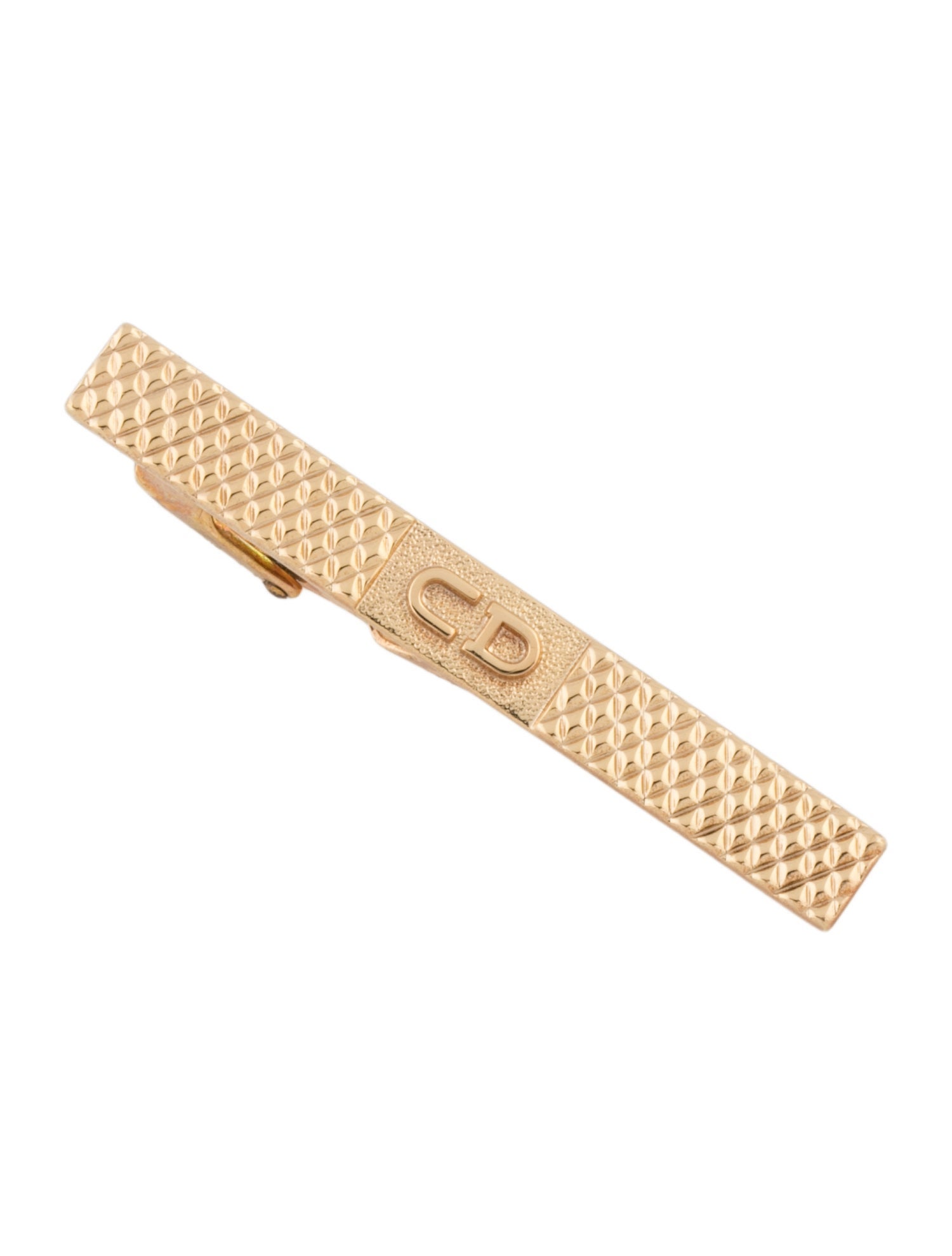 Christian Dior Vintage CD Tie Clip