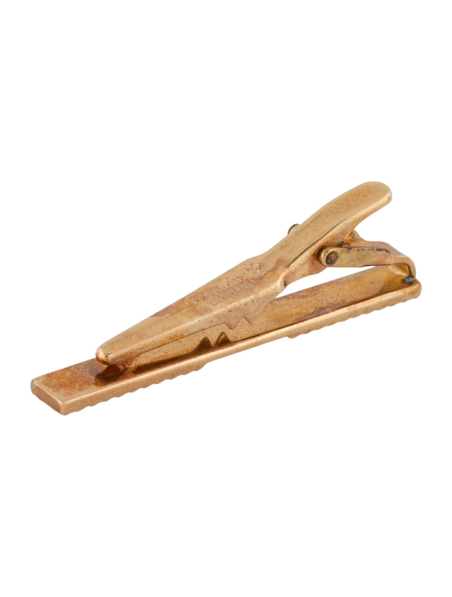 Christian Dior Vintage CD Tie Clip