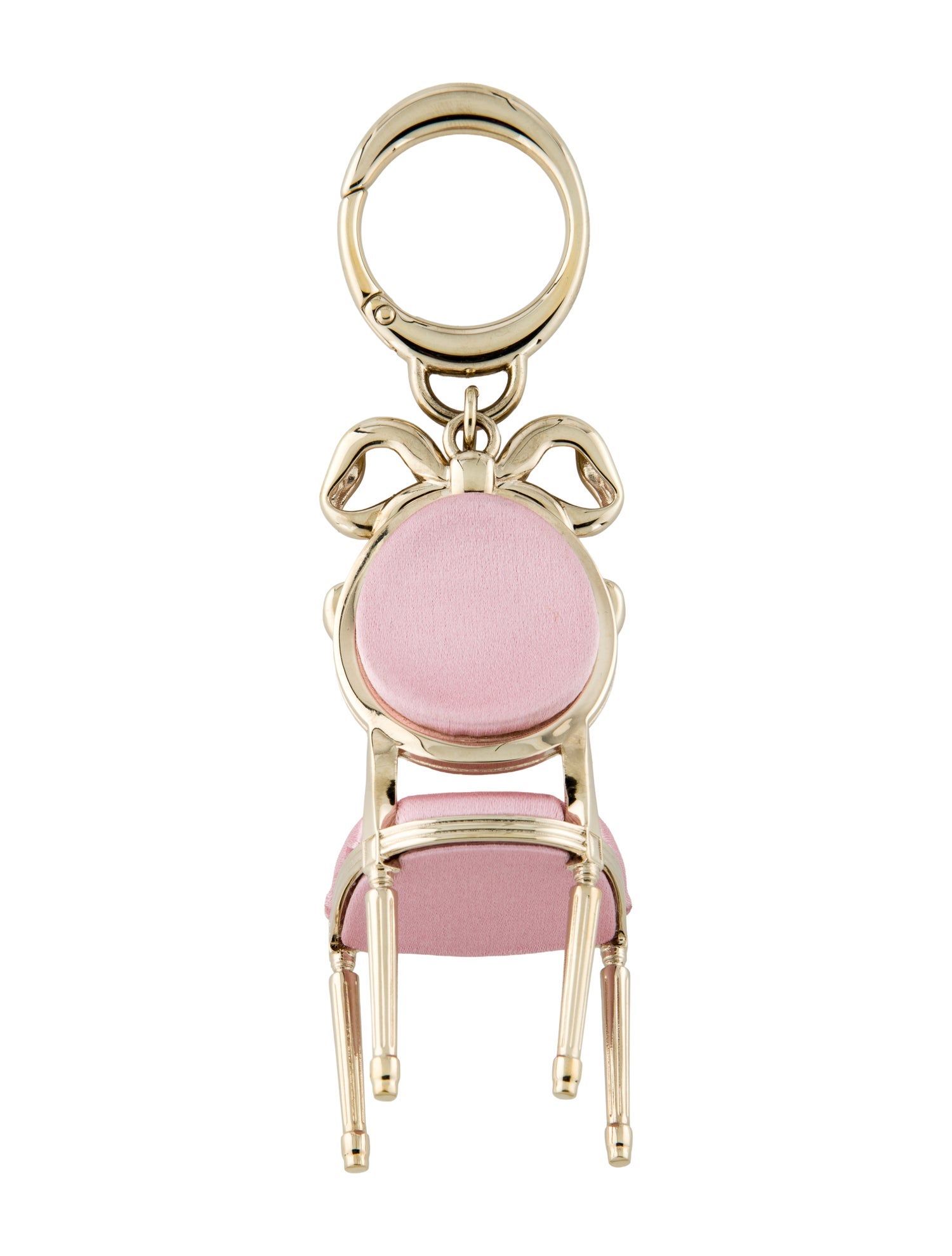 Christian Dior Gold Tone Key Chain