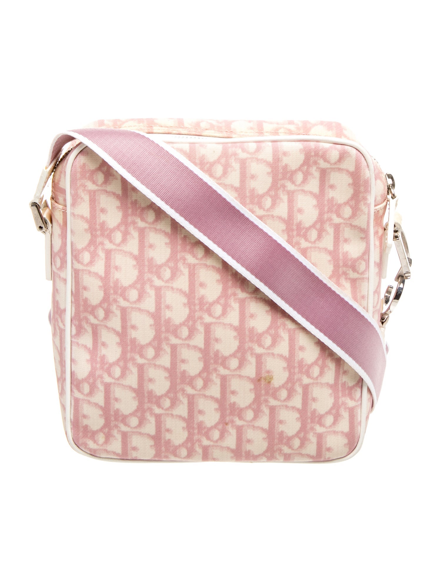 Christian Dior Diorissimo Trotter Vintage - Pink Crossbody Bags 