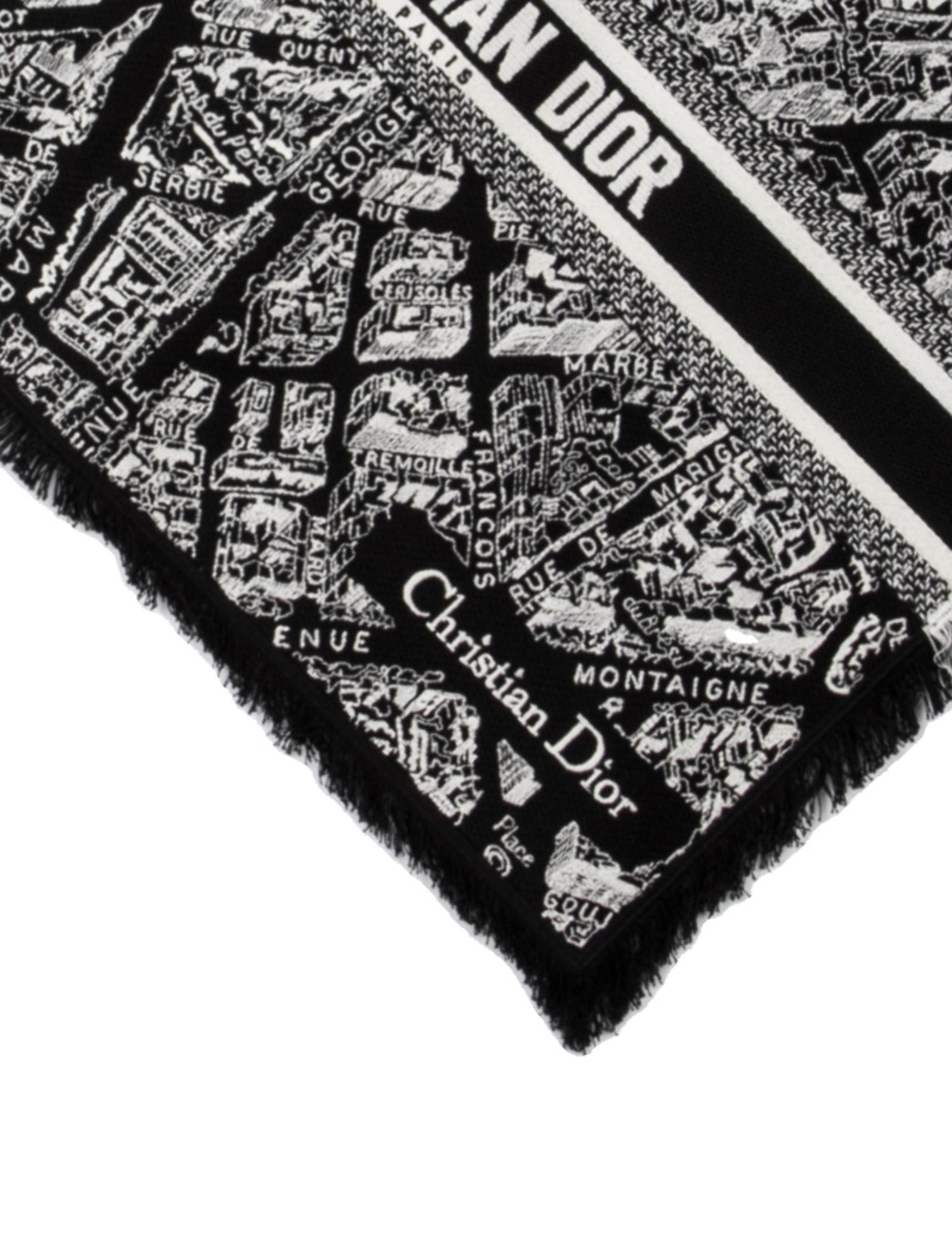 Christian Dior Plan de Paris Placemat