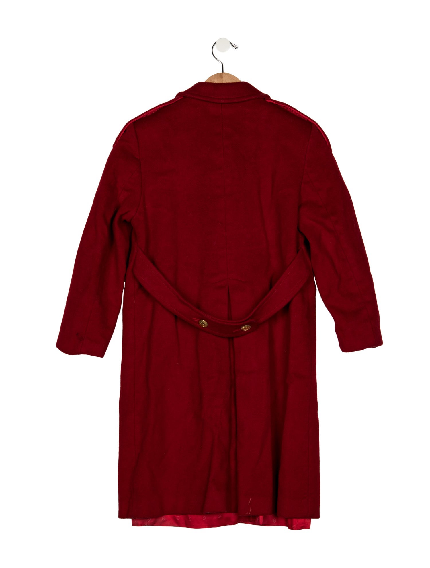 Christian Dior Double Breasted Wool Long Coat