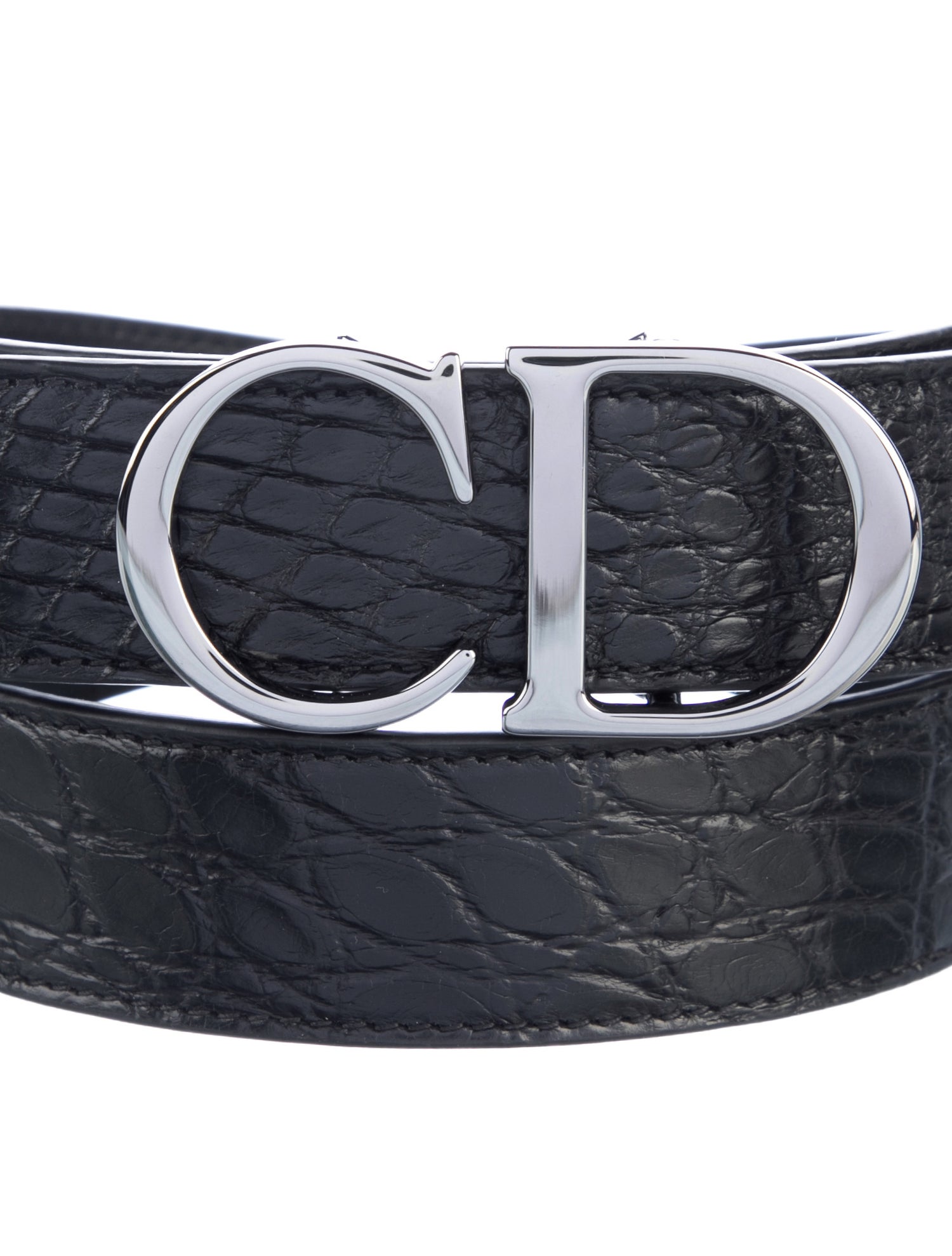 Dior Homme 2005 Eagle Leather Belt - Black Belts, Accessories