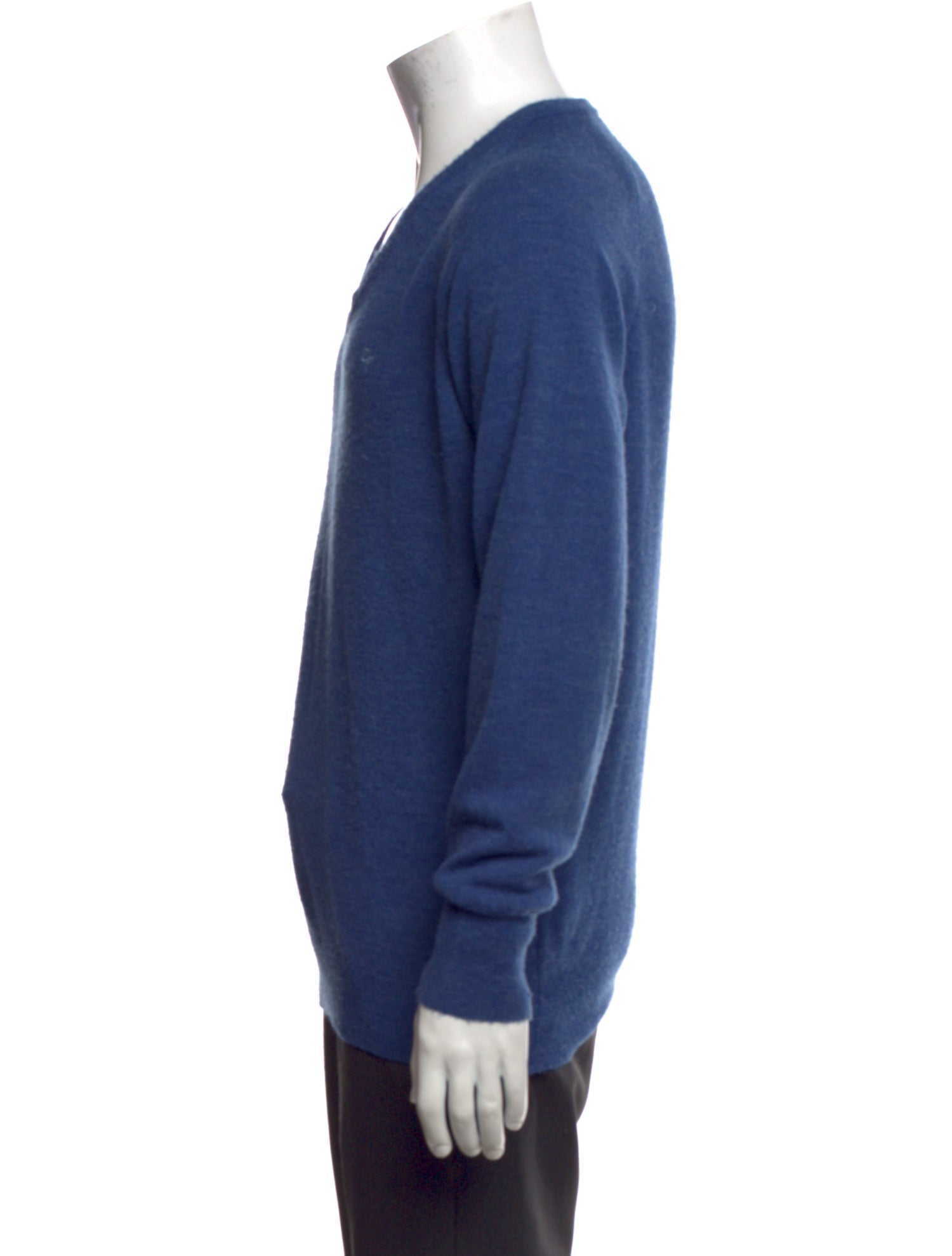 Christian Dior Monsieur V-Neck Long Sleeve Pullover