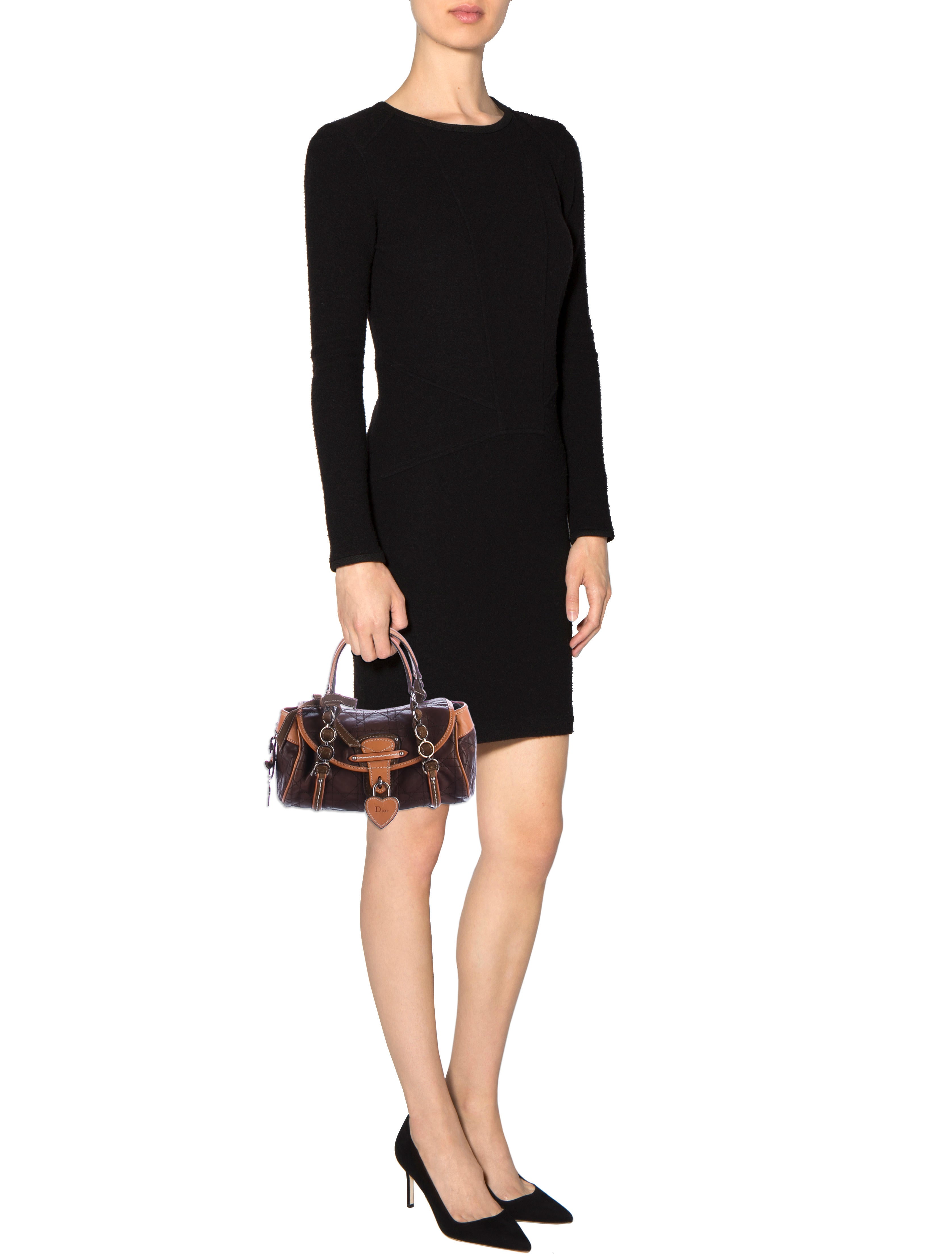 Christian Dior Heart Lock Handle Bag - Brown Handle Bags, Handbags