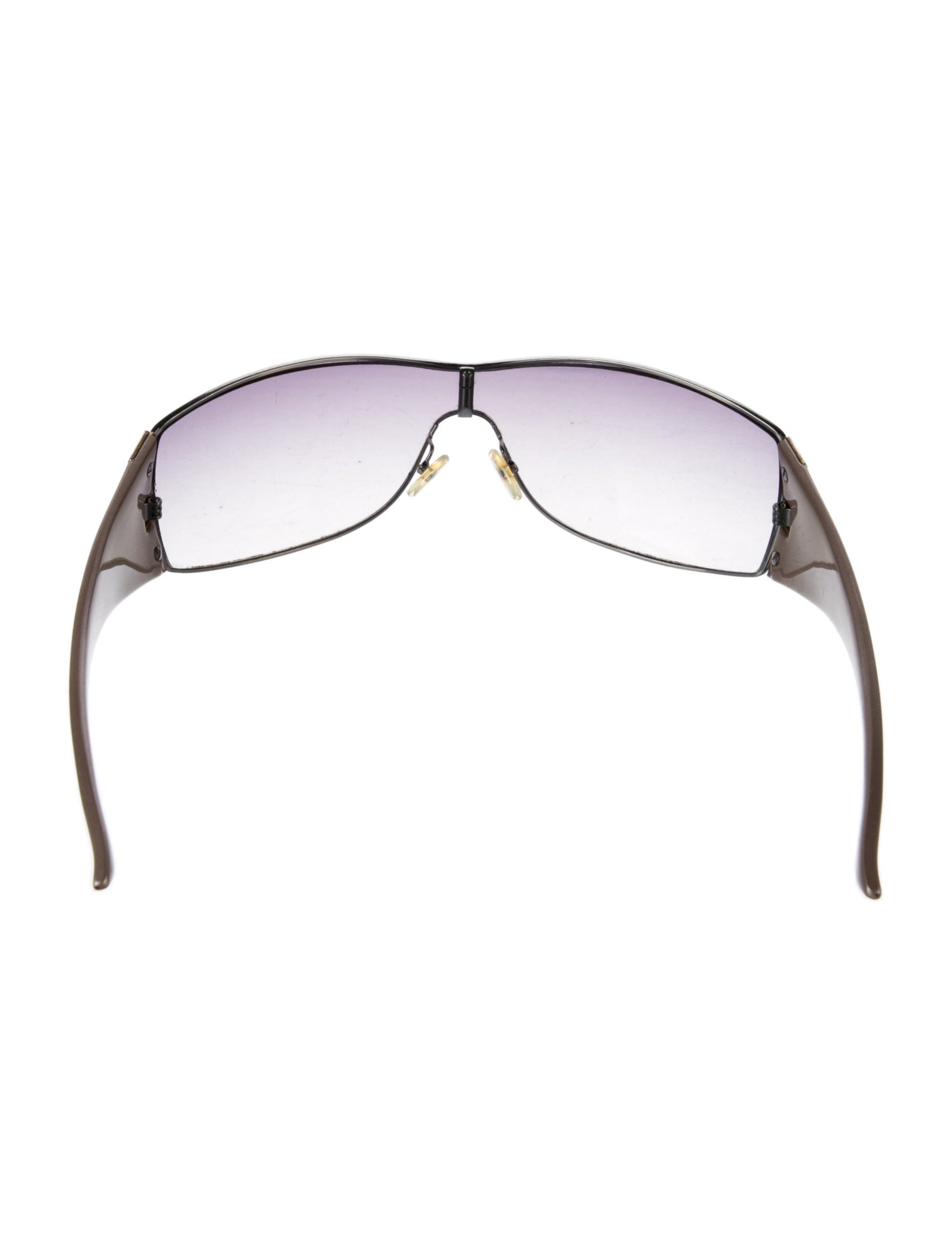 Christian Dior Cannage Pattern Shield Sunglasses