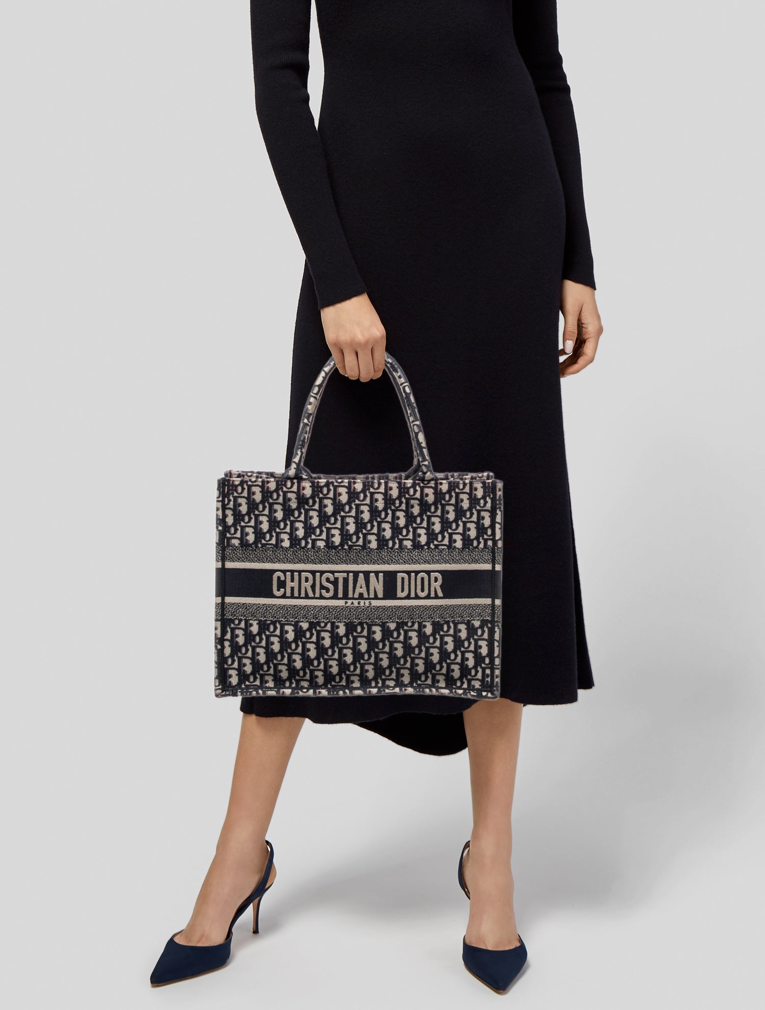 Christian Dior Oblique Jacquard Book Medium