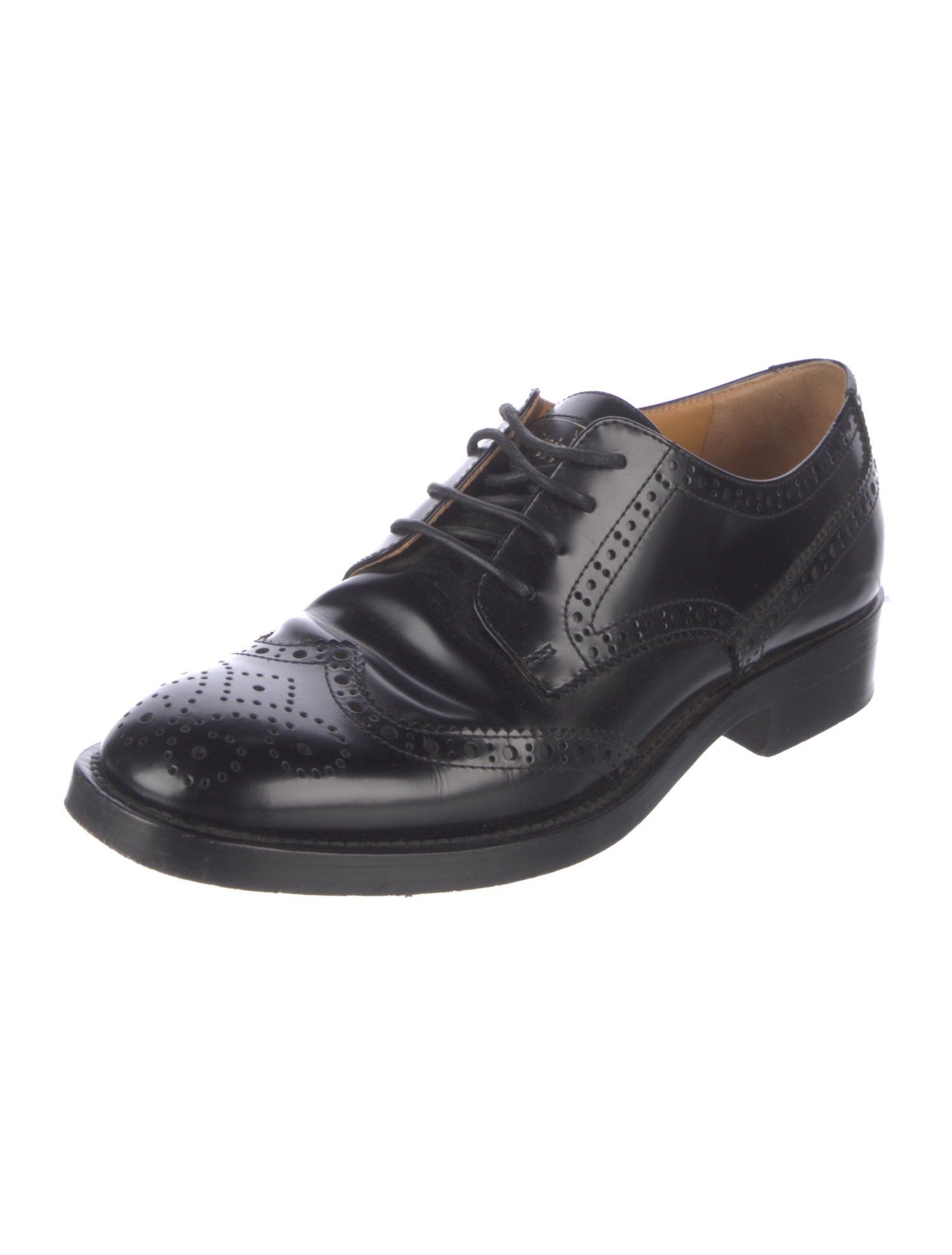 Christian Dior Leather Lasercut Accents Brogues