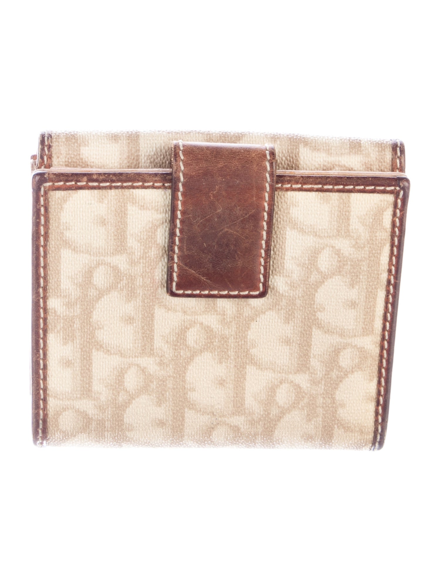 Christian Dior 2006 Printed Compact Wallet