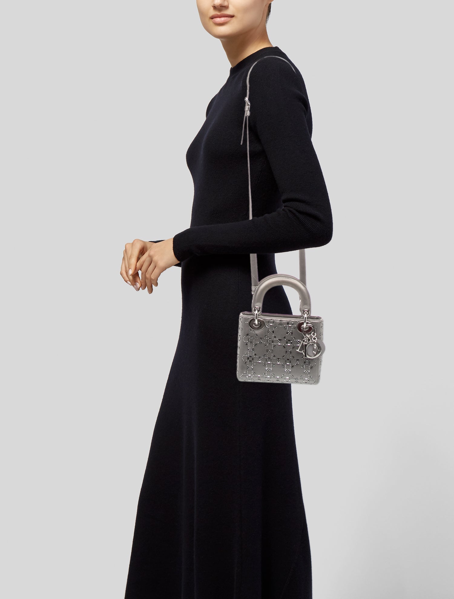Christian Dior Cannage Lady Dior Mini Vintage