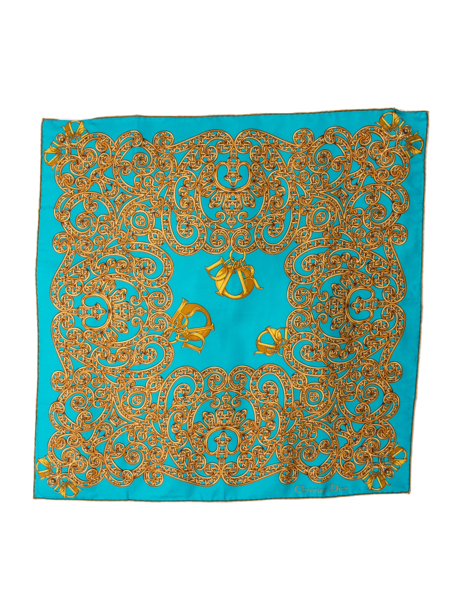 Christian Dior Silk Vintage Scarf