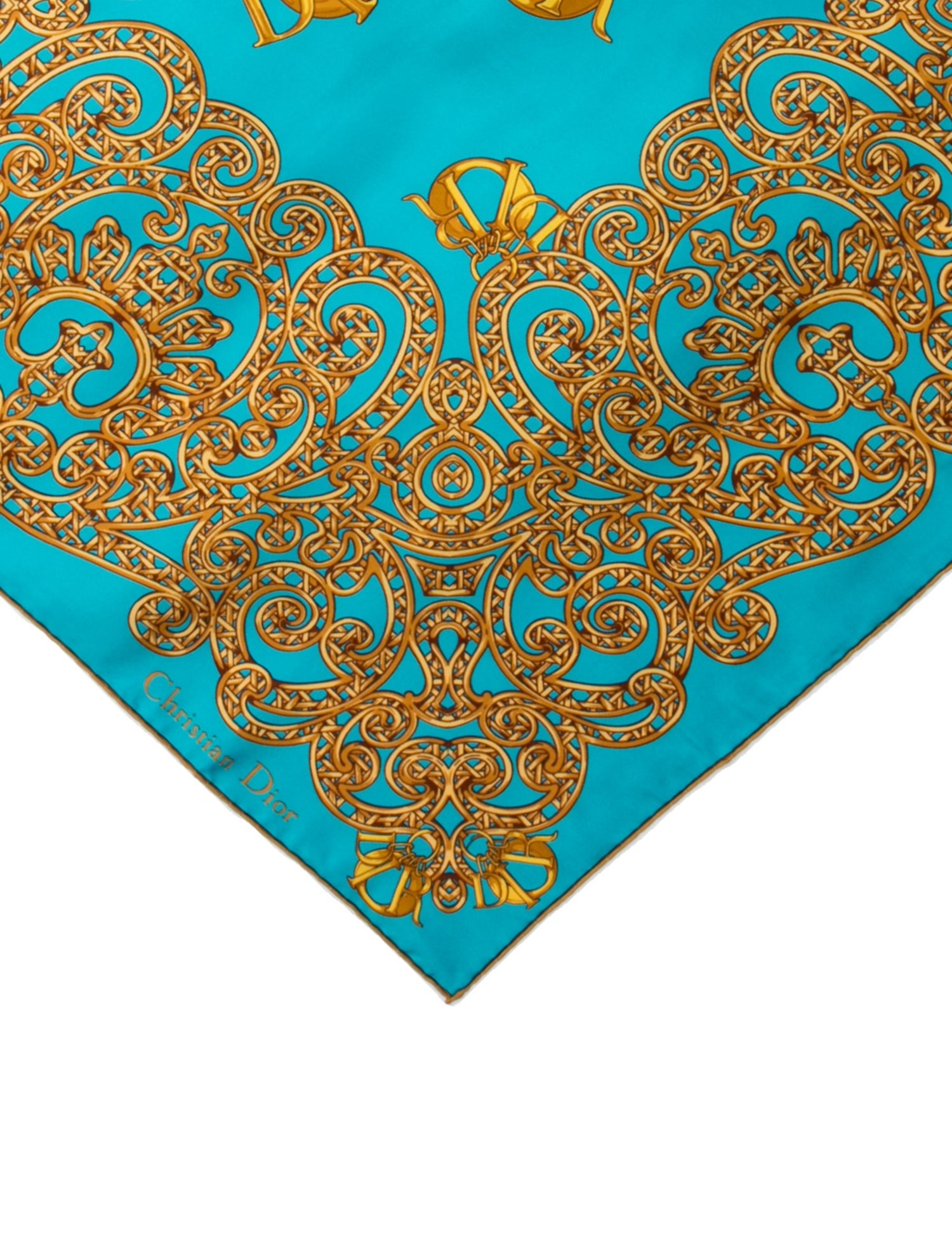 Christian Dior Silk Vintage Scarf