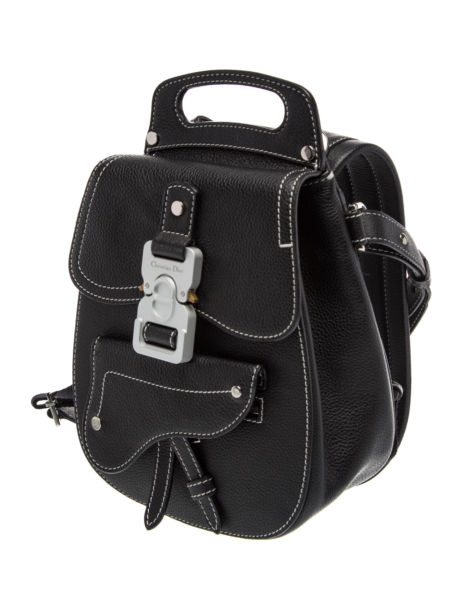 DIOR MEN Leather Backpack Mini