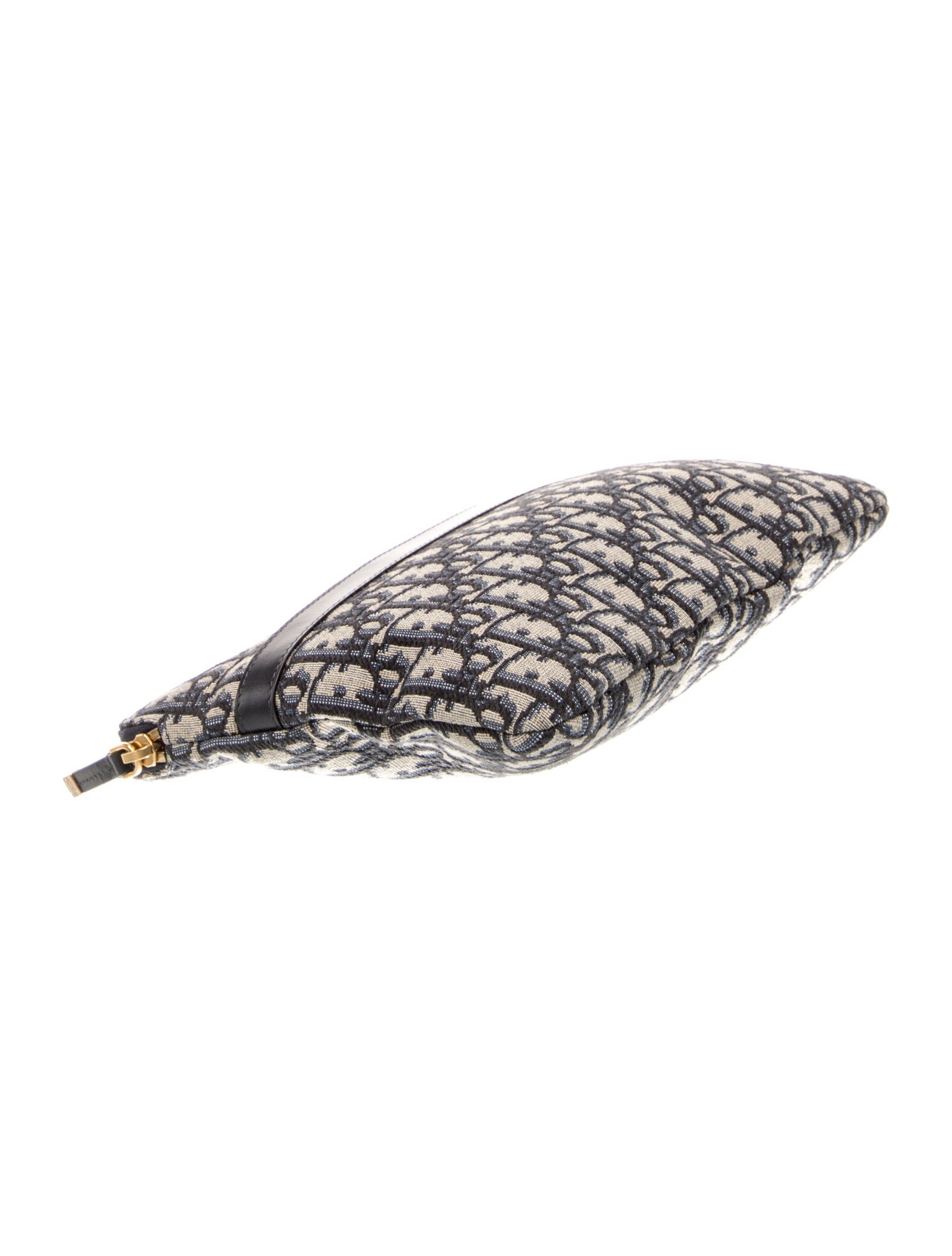 Christian Dior Oblique Jacquard Portfolio - Blue Clutches