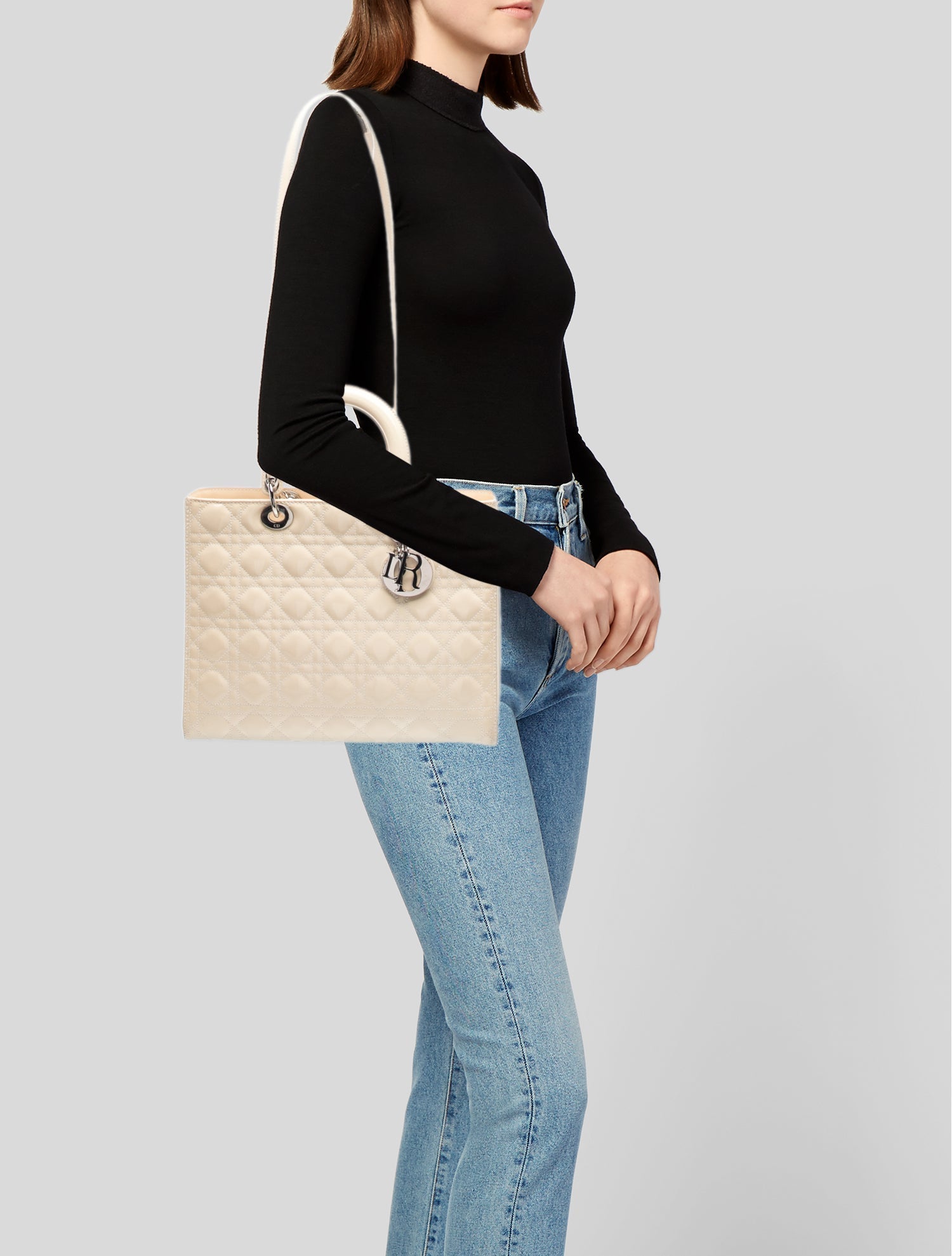 Christian Dior Cannage Lady Dior Large