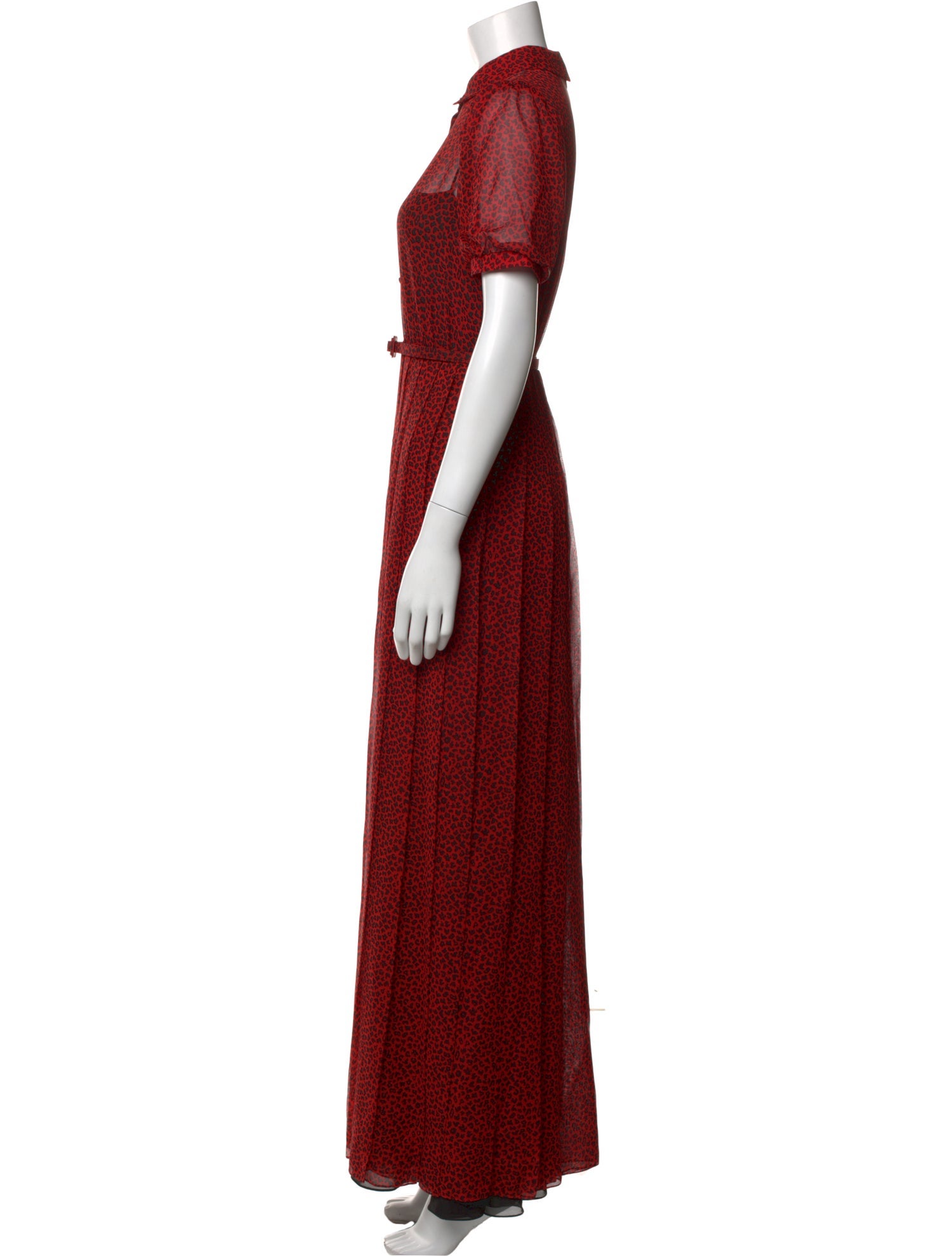dior silk maxi dress 1980s Christian Dior Blue Silk Dress