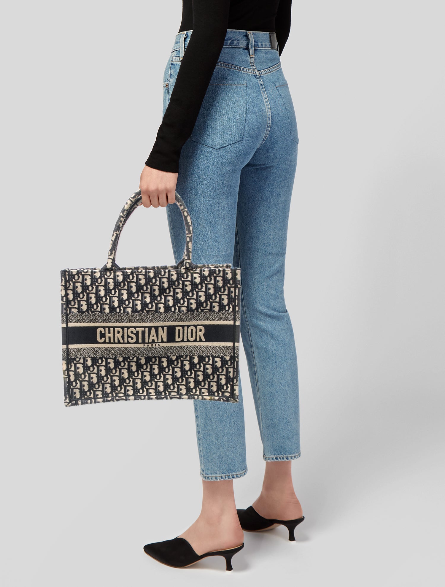 Christian Dior Oblique Jacquard Book Medium 2023