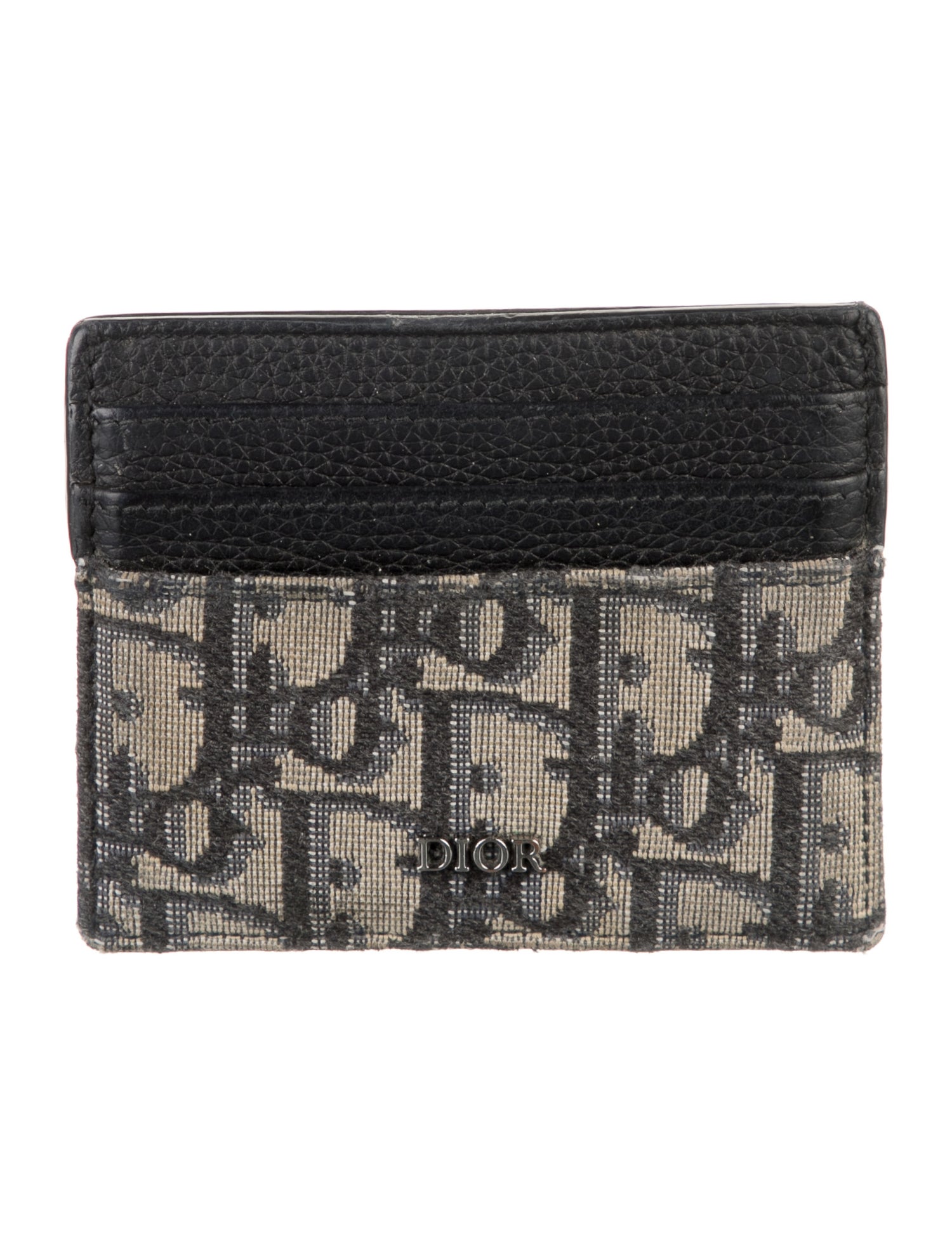 Christian Dior Canvas Printed Card Holder