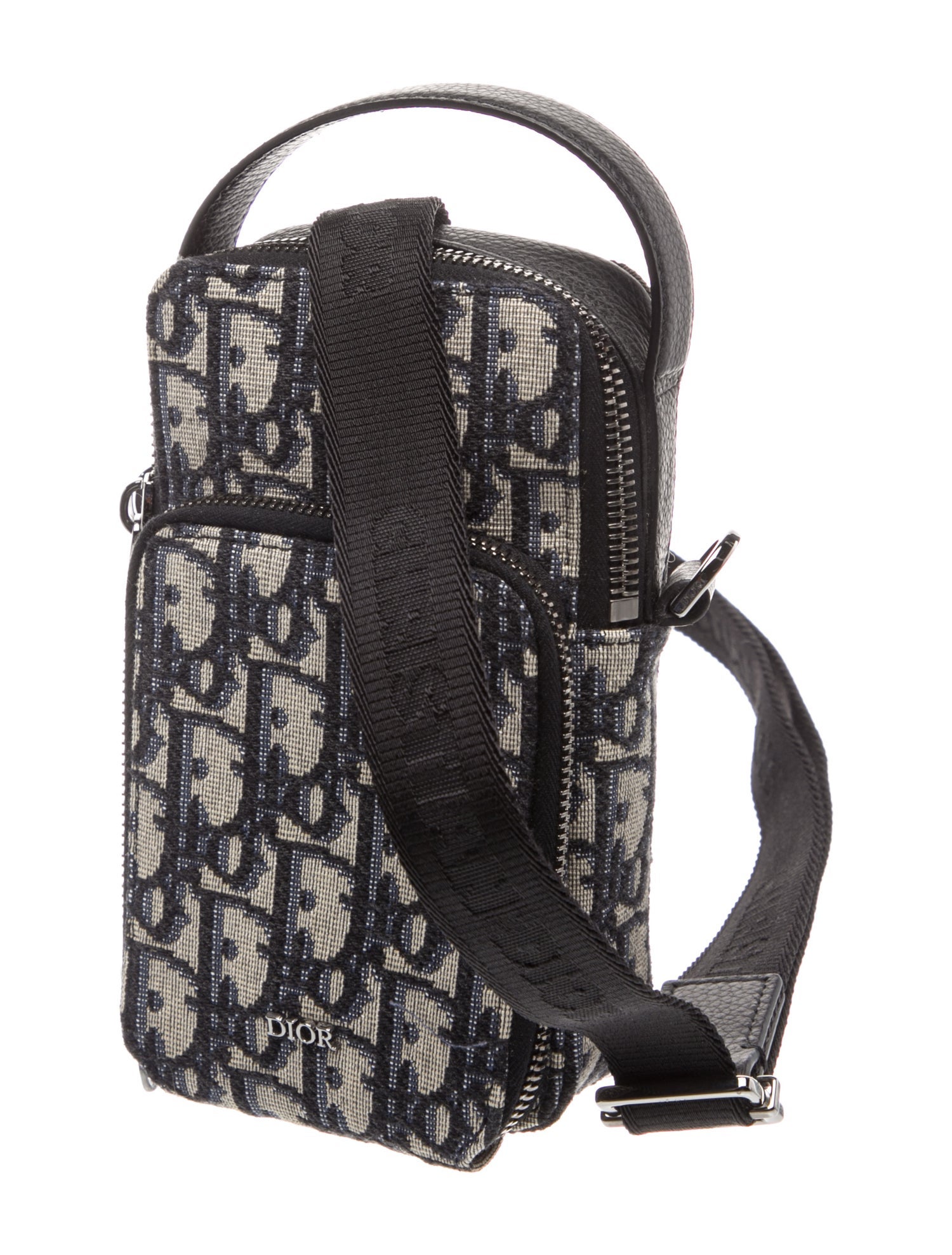 Christian Dior Oblique Jacquard Rider Pouch Micro