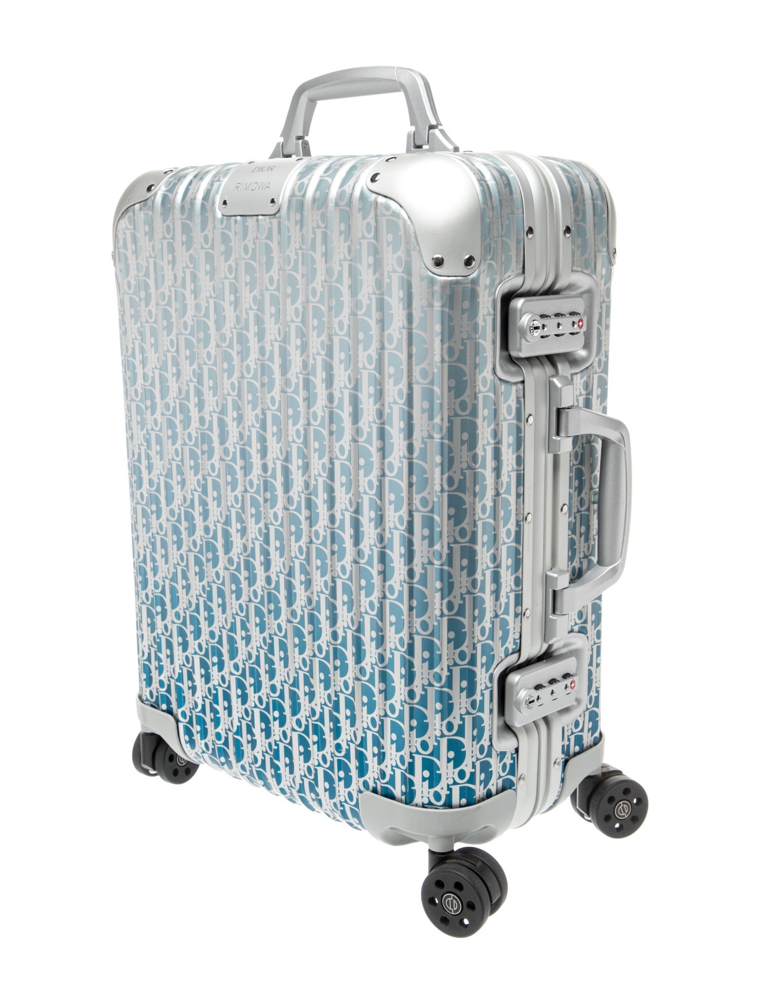 Dior x Rimowa Aluminum Suitcase