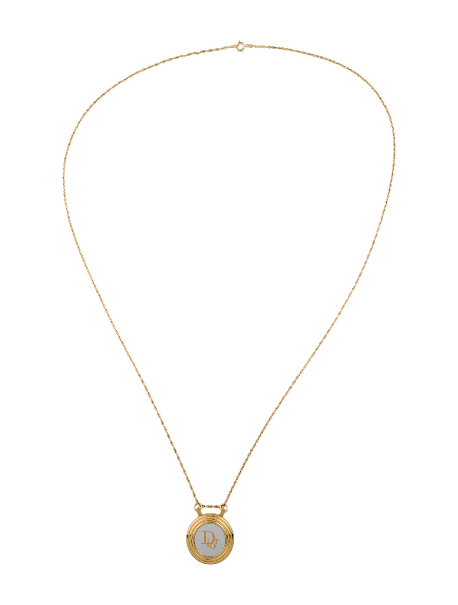 Christian Dior Pendant Pocket Watch