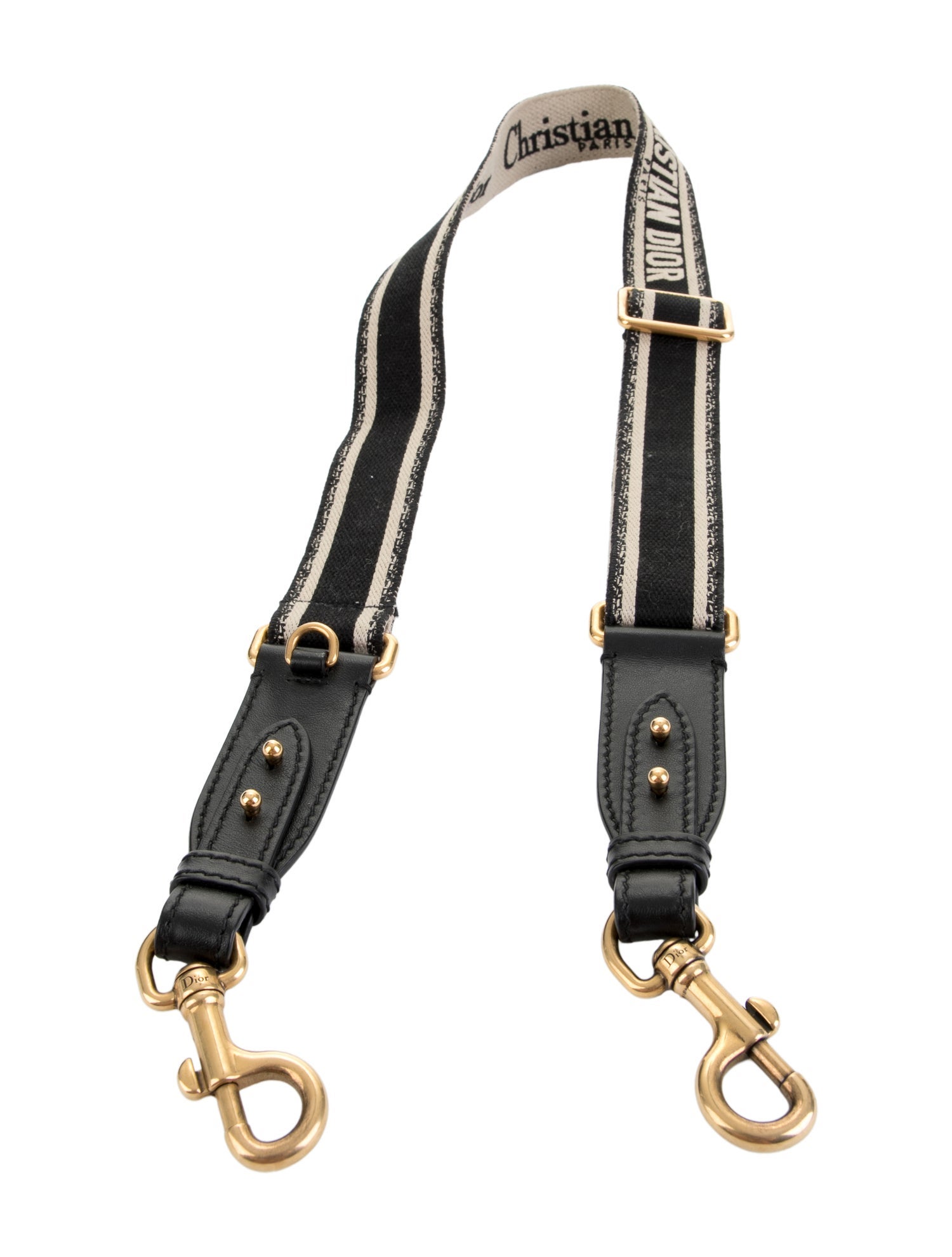 Fendi Women's Bag Strap - Black Bag Accessories, Accessories