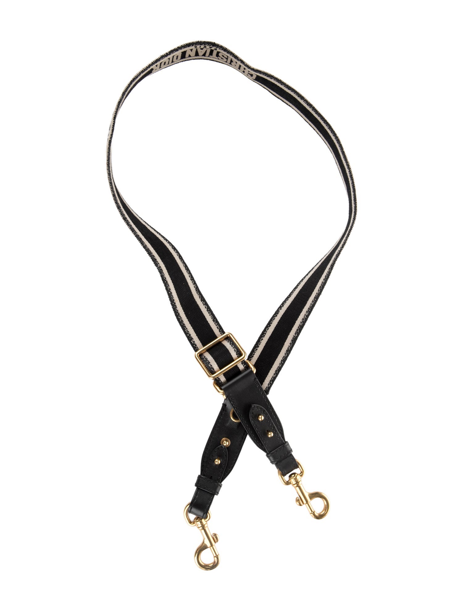 Christian Dior Leather bag strap - Gold Bag Accessories