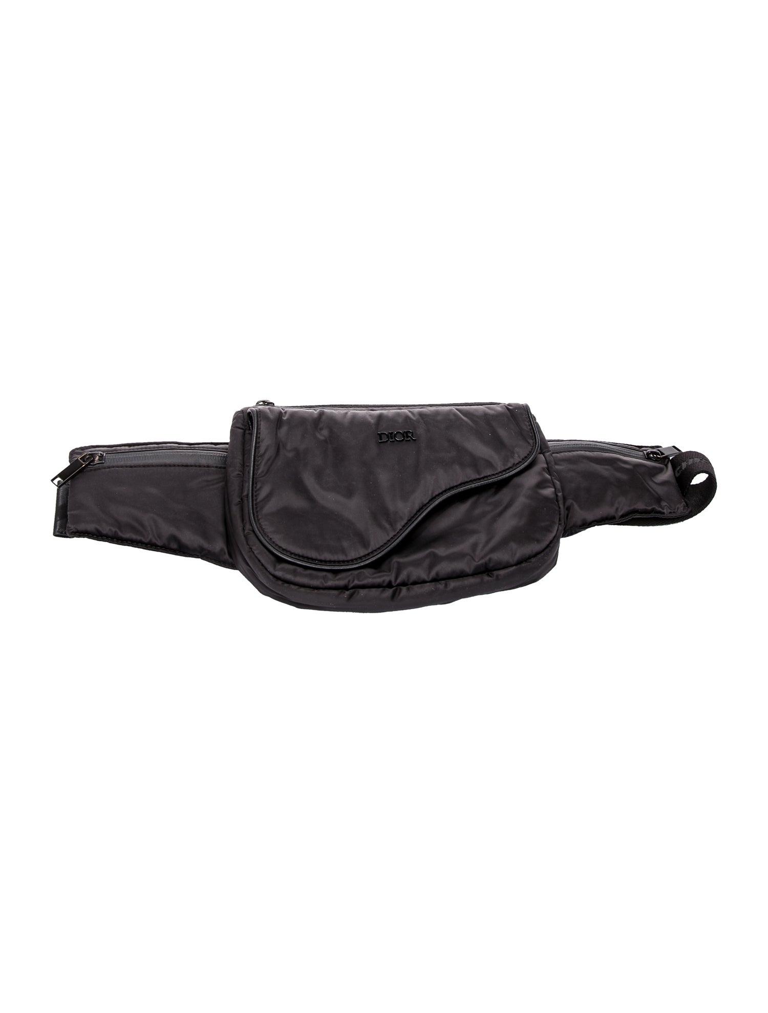 Christian Dior Nylon Saddle Belt Bag
