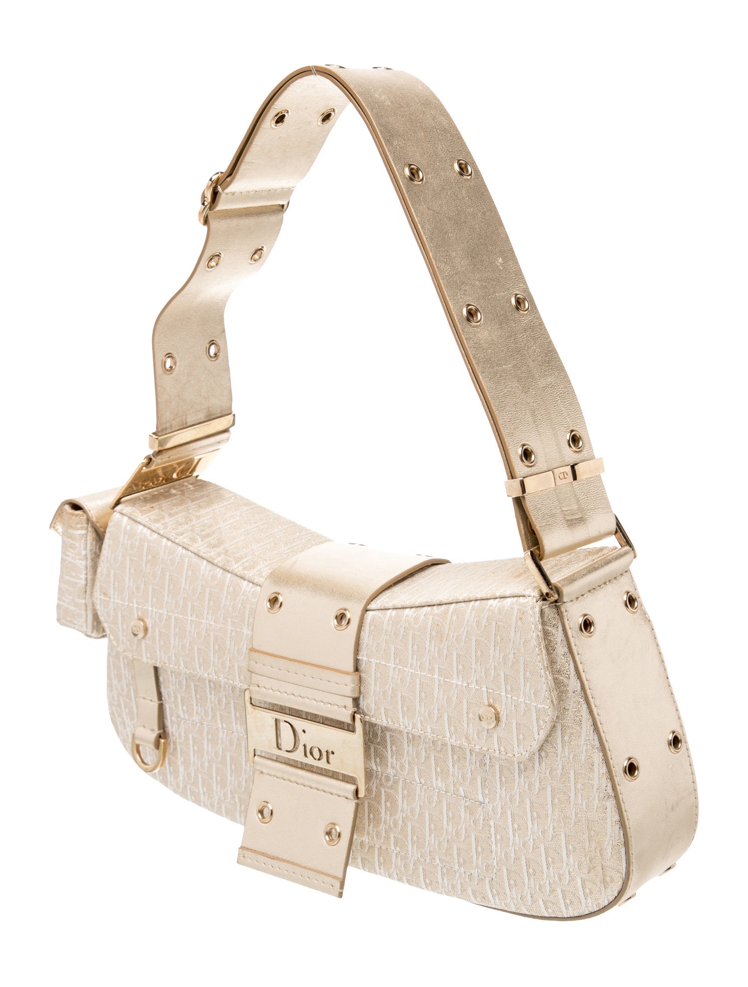 Christian Dior Diorissimo Dior Columbus Medium - Neutrals Shoulder