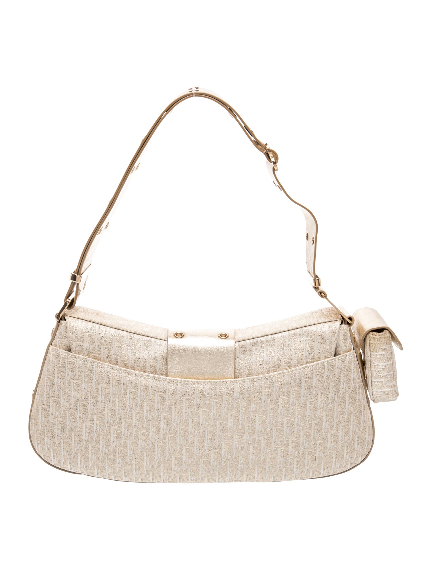 Christian Dior Diorissimo Dior Columbus Medium - Neutrals Shoulder