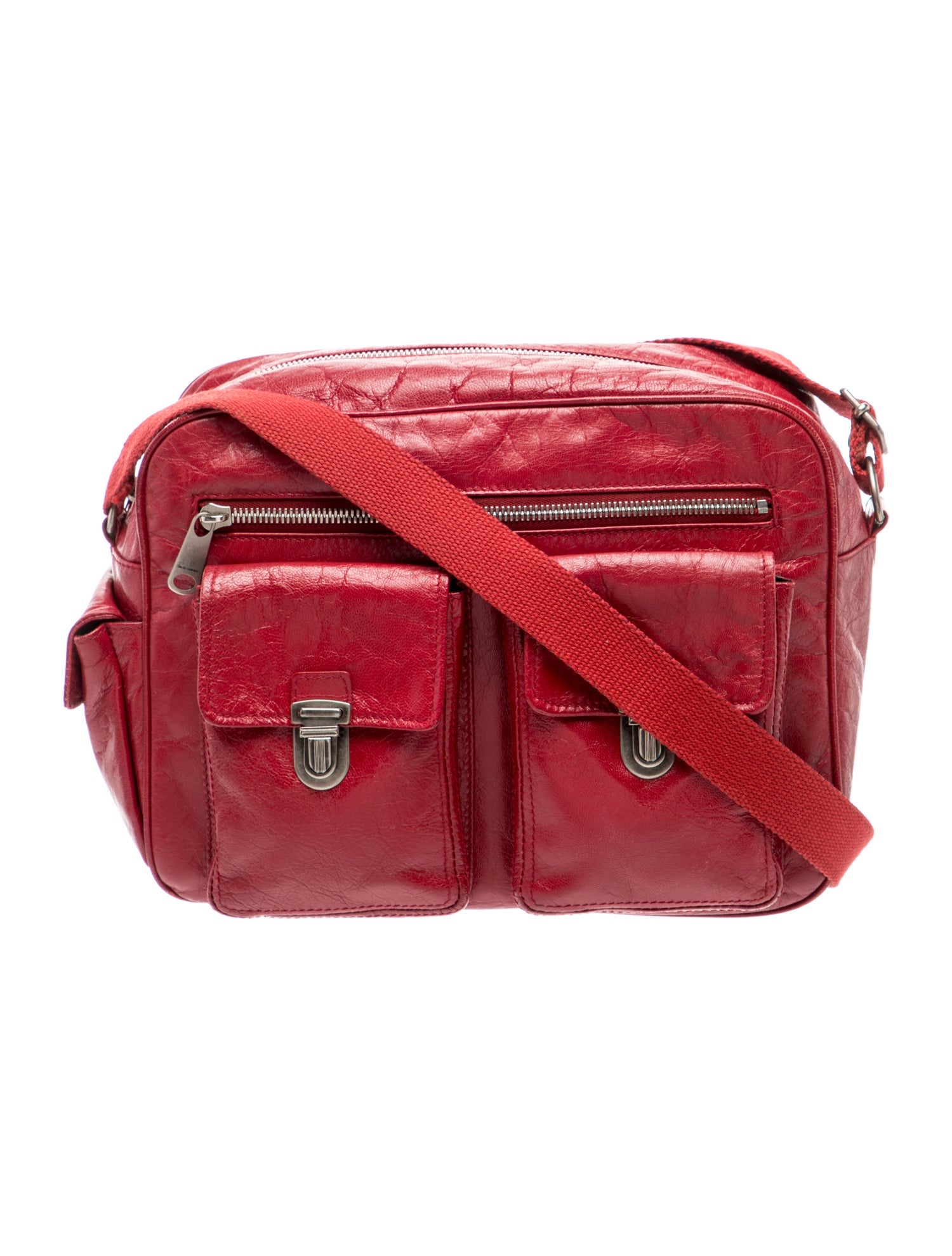 Dior Homme Leather Messenger Bag Vintage