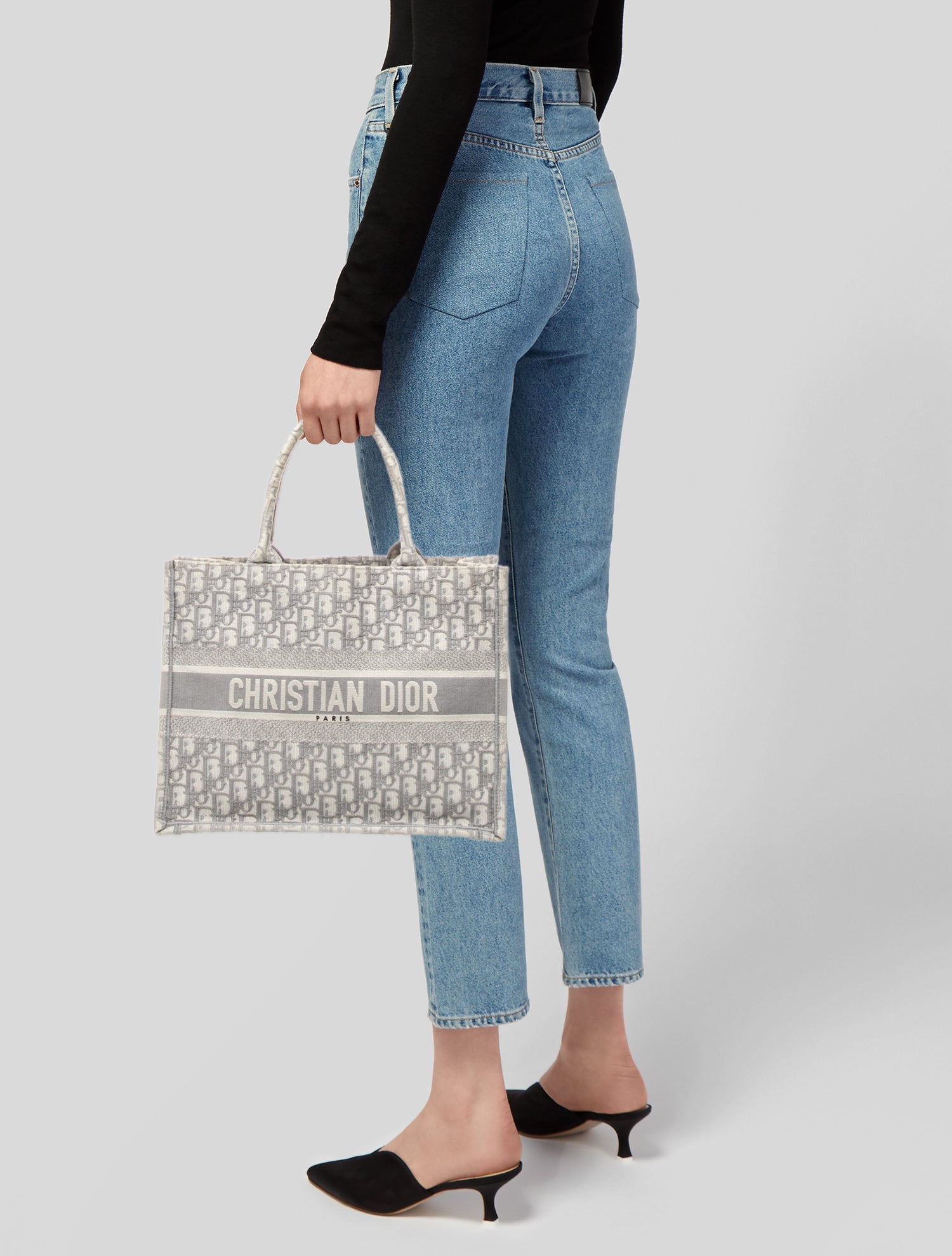 Christian Dior Oblique Jacquard Book Medium