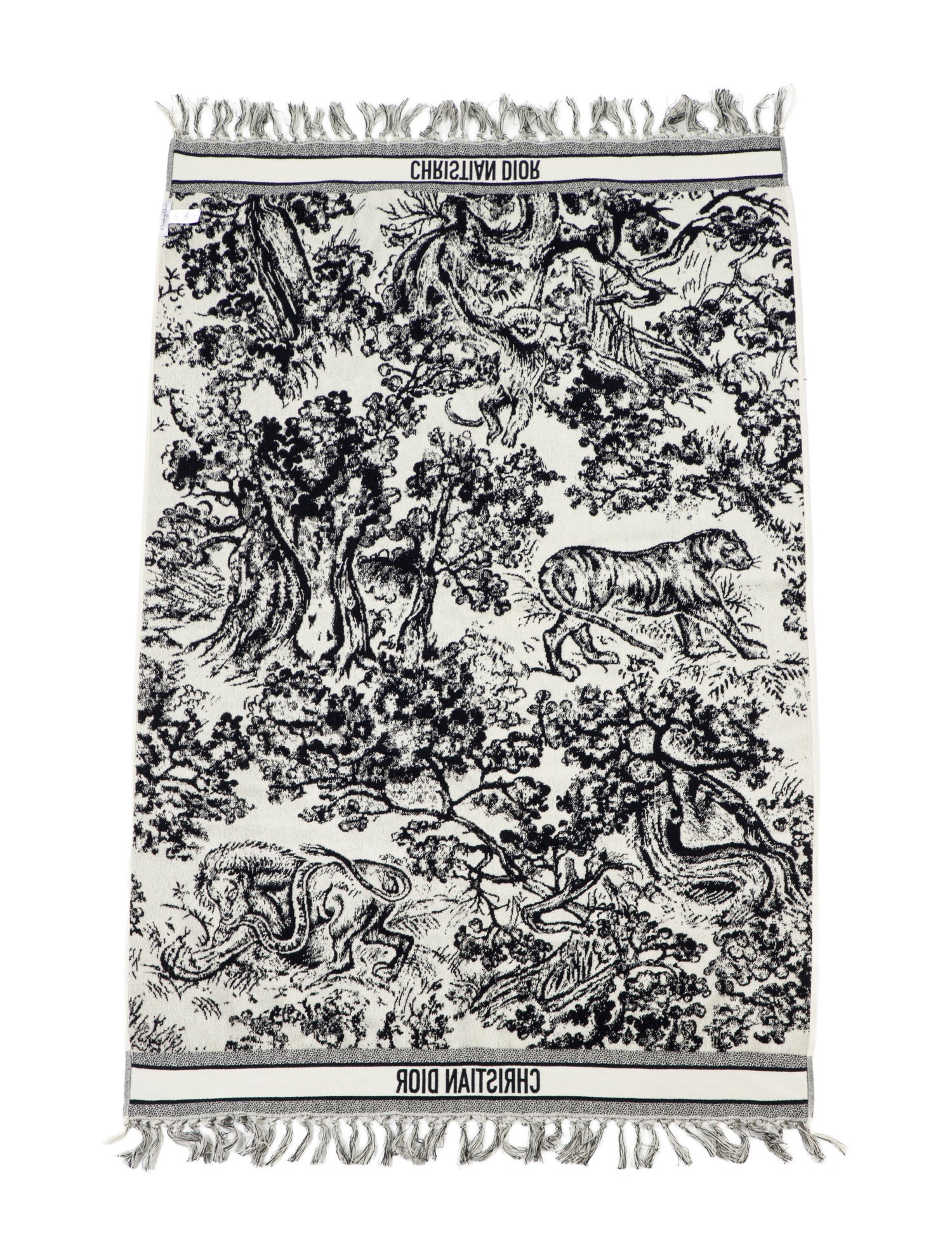 Christian Dior Toile de Juoy Beach Towel