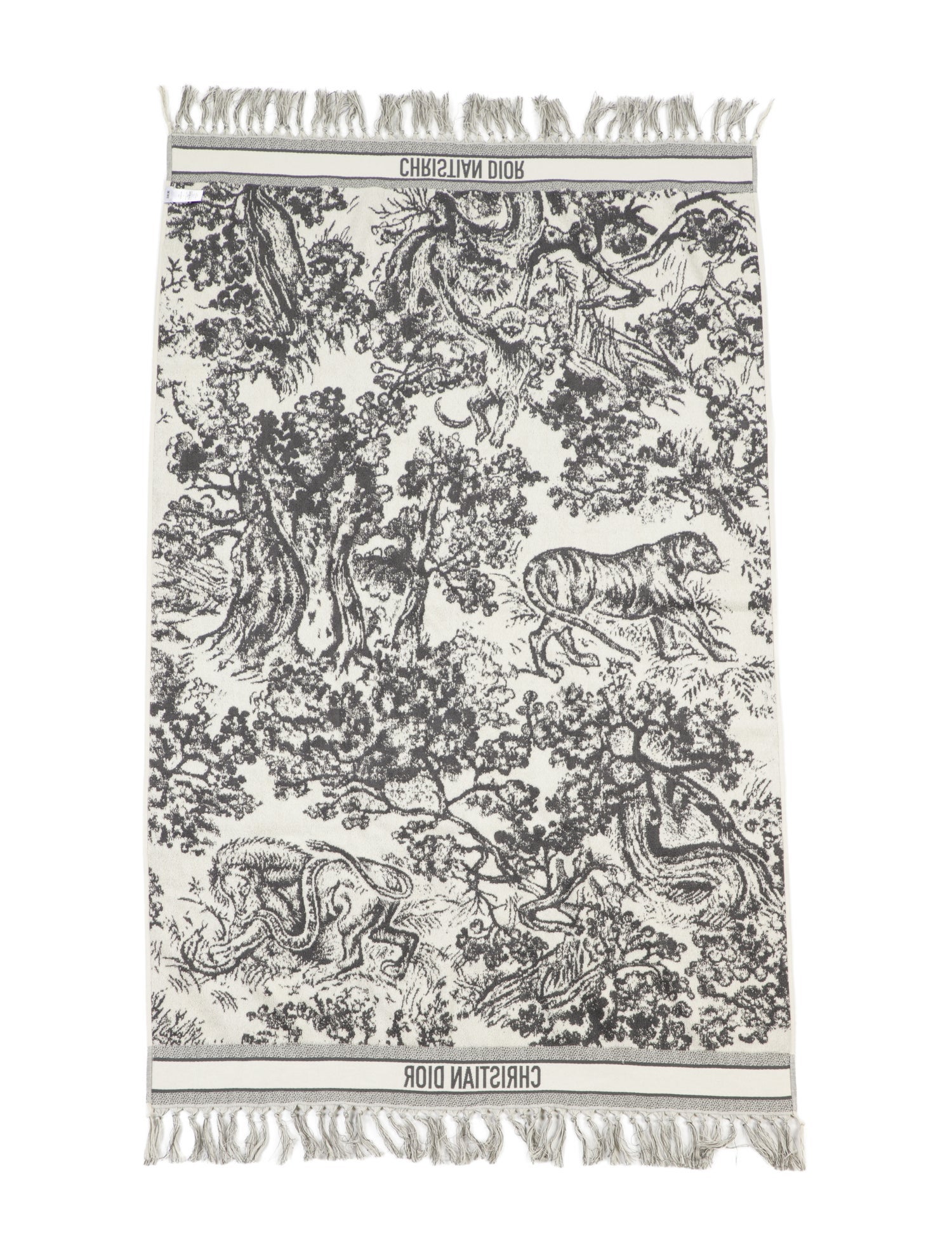 Christian Dior Toile de Juoy Beach Towel