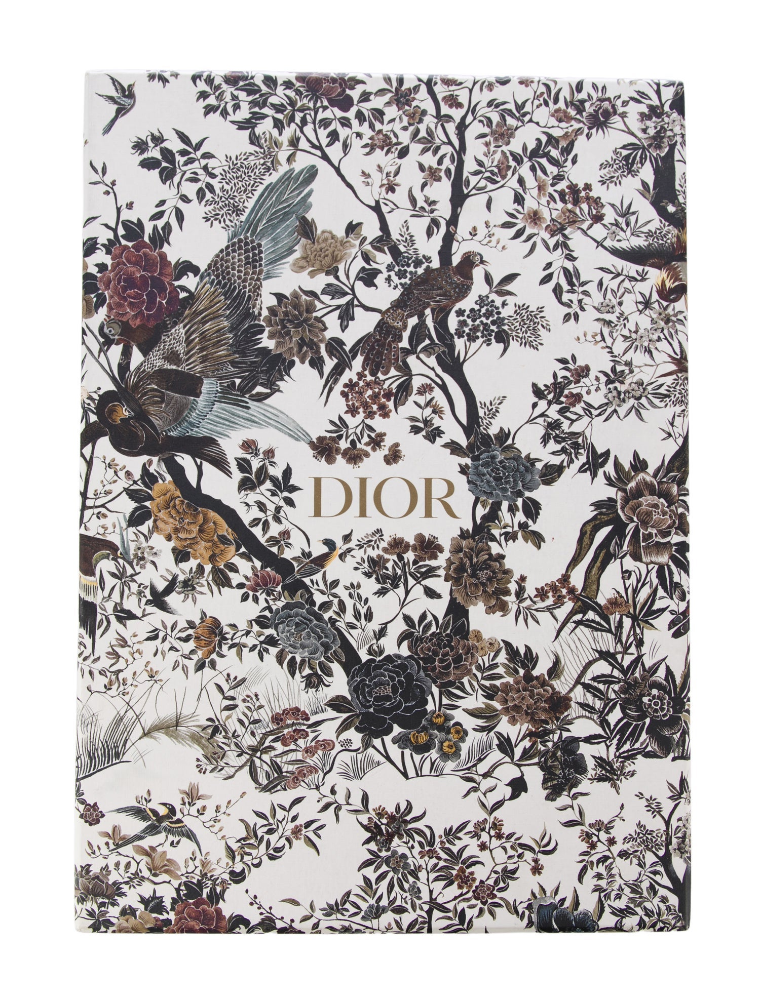 Christian Dior Embroidered Round Hand Fan