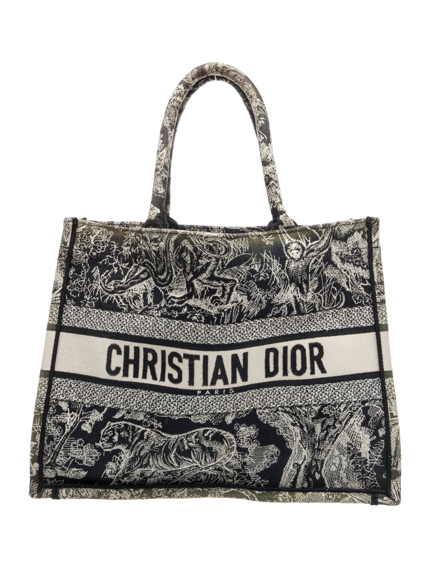 Christian Dior Canvas Book Medium