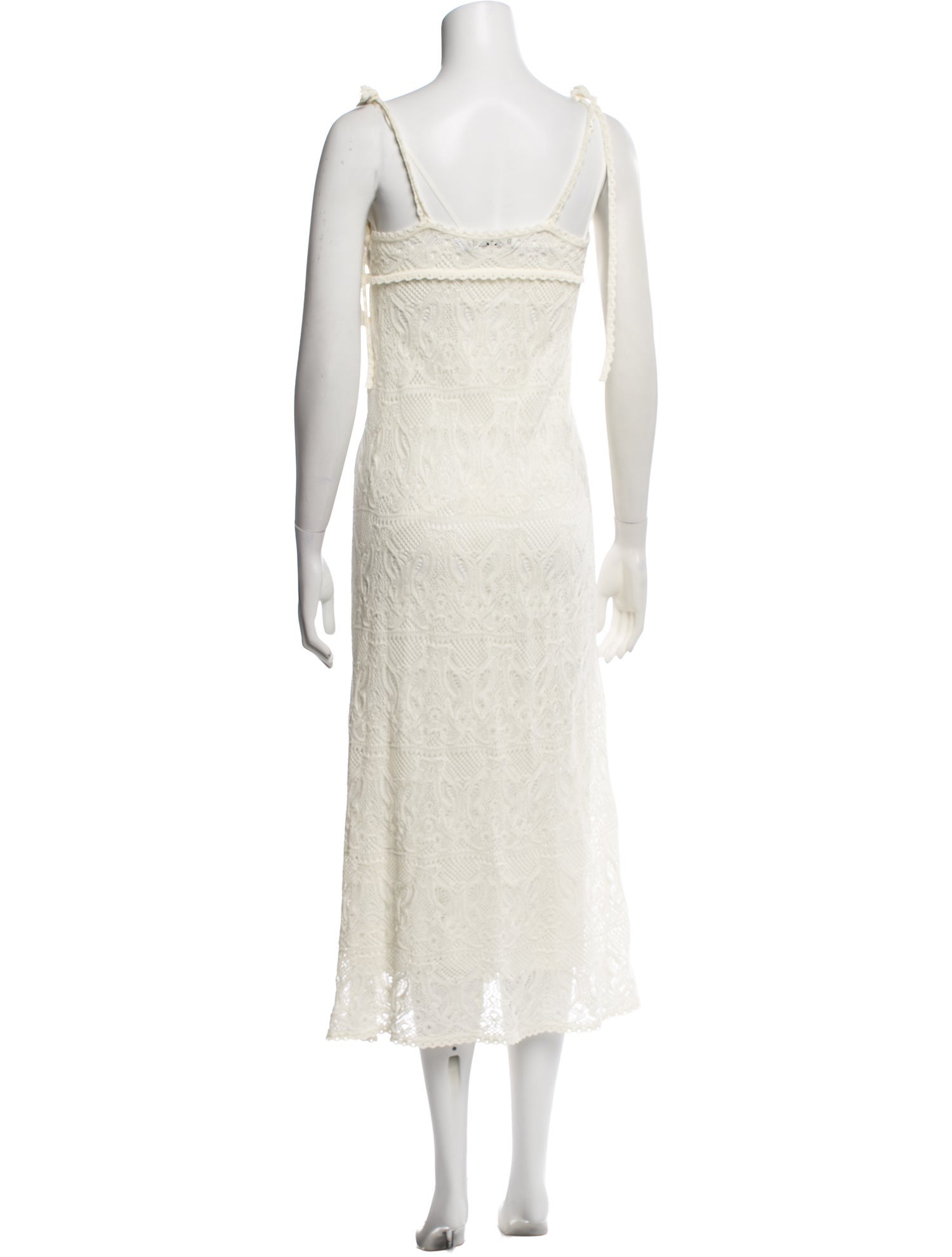 christian dior midi dress Christian Dior Pre-Owned 1980s shirred-waist Pleated Midi Dress | Brown