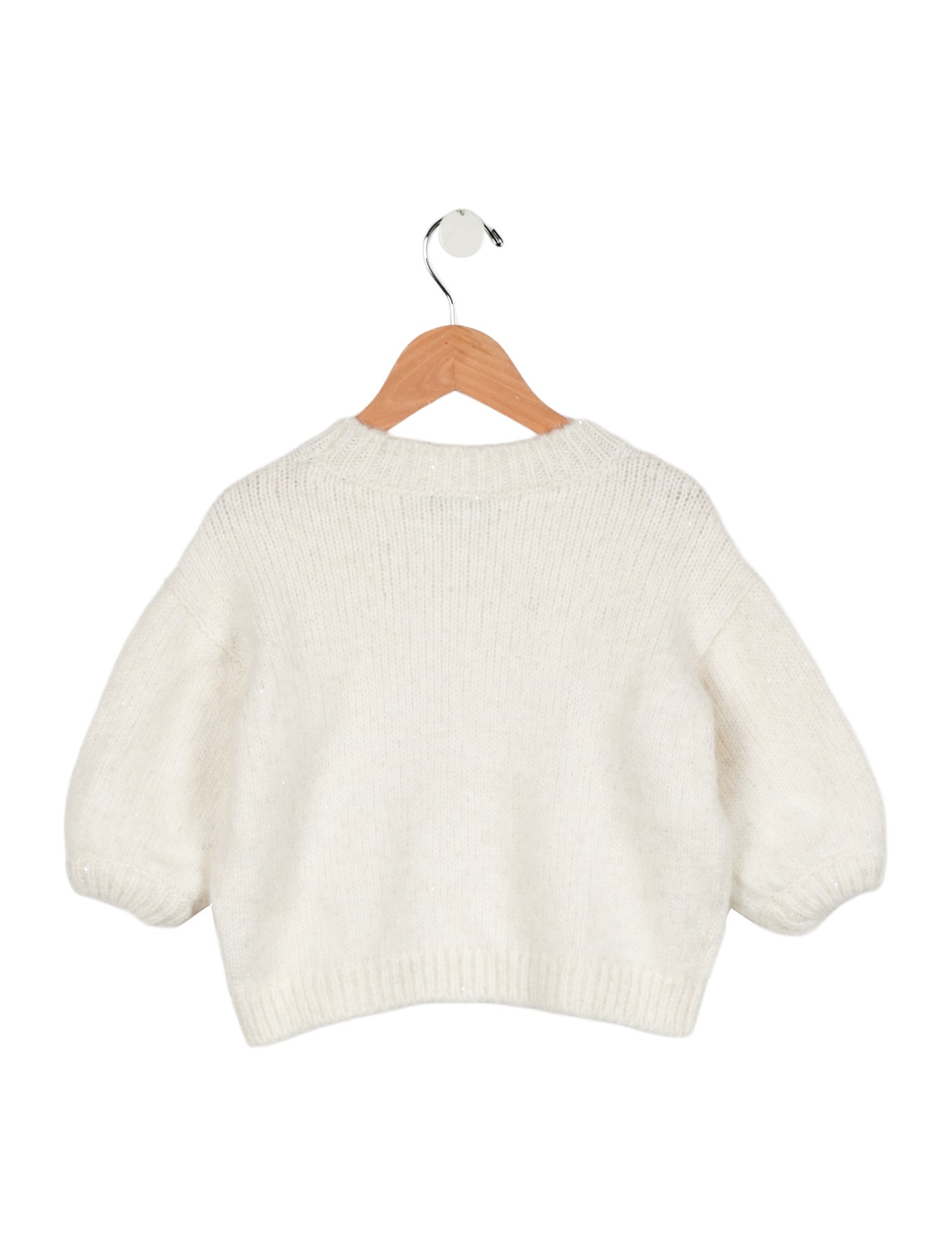 Christian Dior Girls Alpaca-Blend Knit Sweater