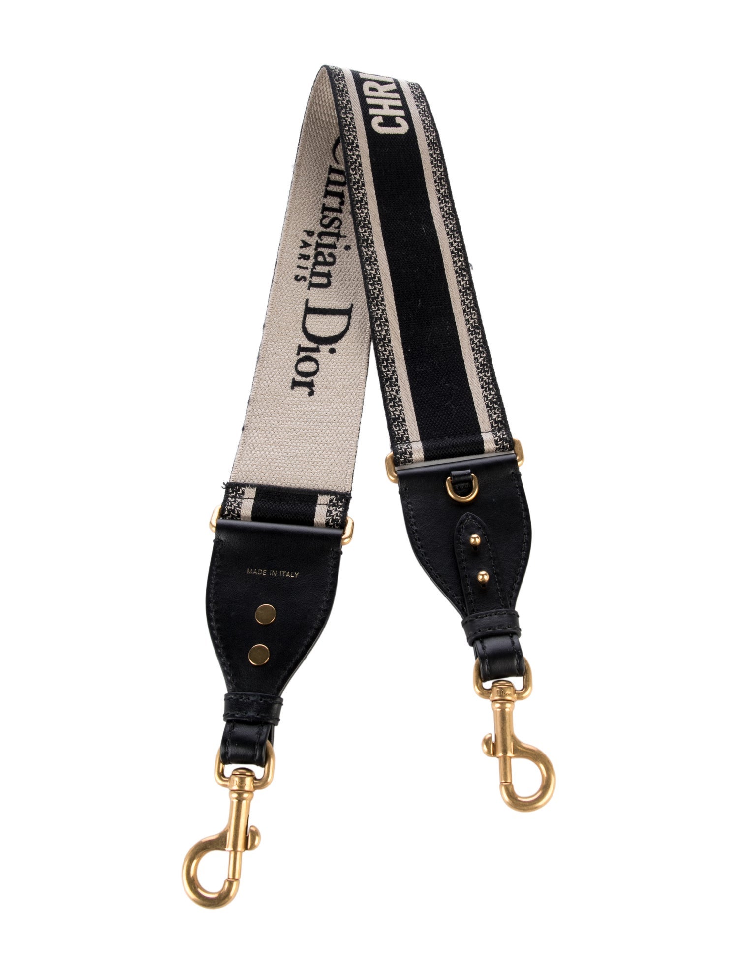 Christian Dior Dior Letter Keychain - Gold Bag Accessories