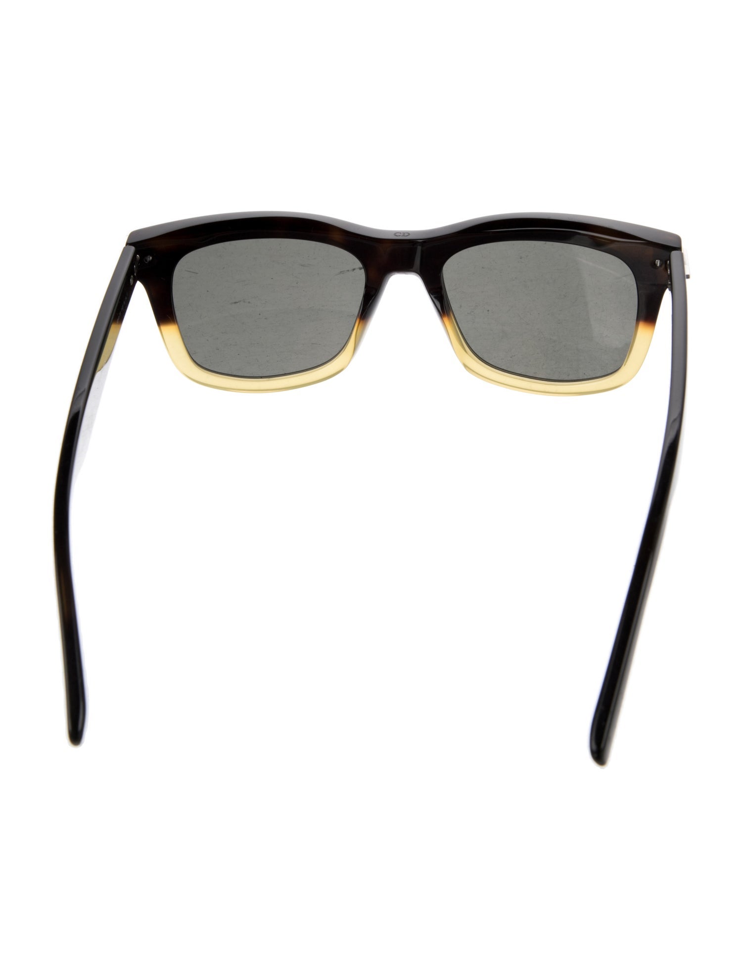 Christian Dior Wayfarer Tinted Sunglasses