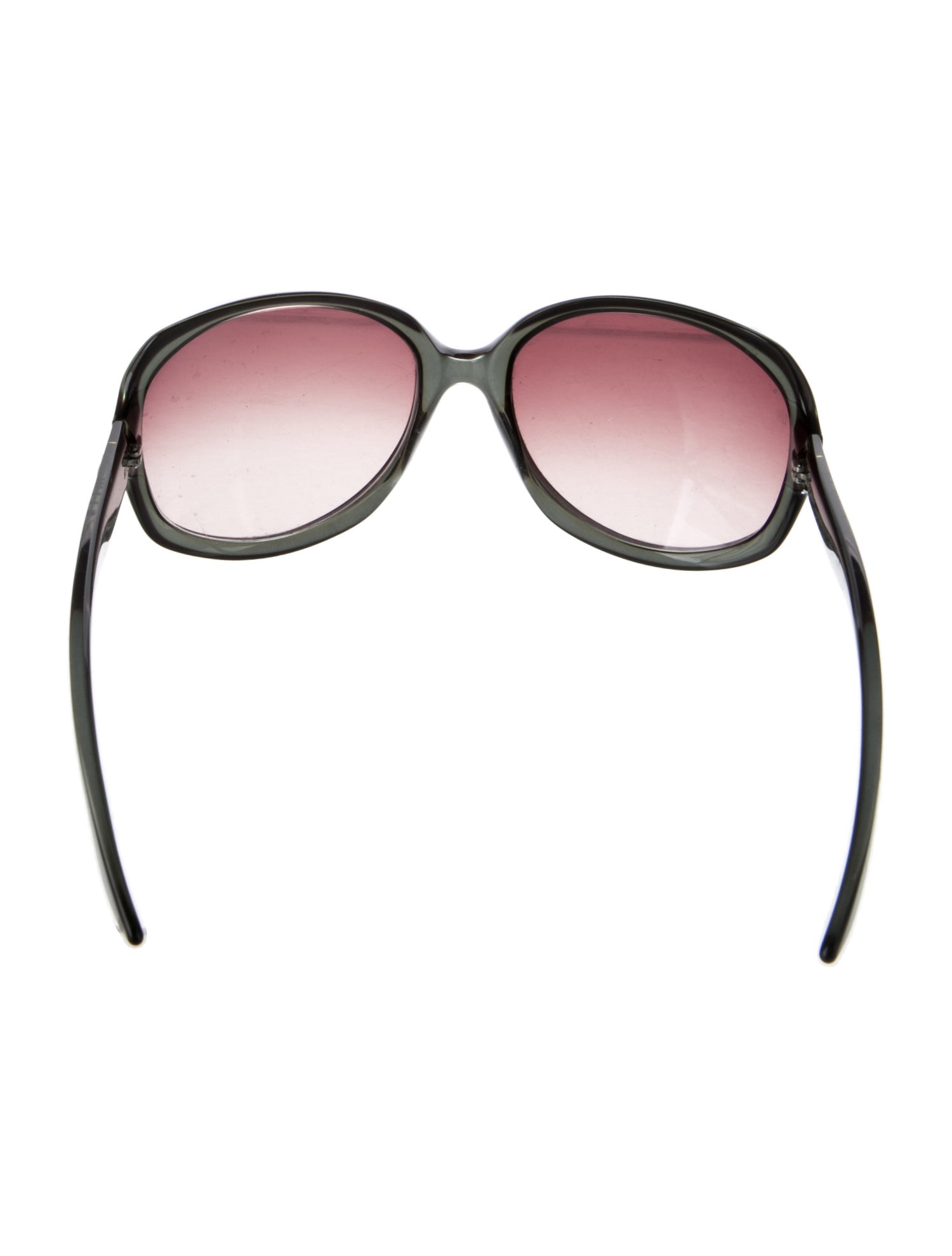 Fendi F is Fendi Round Sunglasses - Red Sunglasses, Accessories