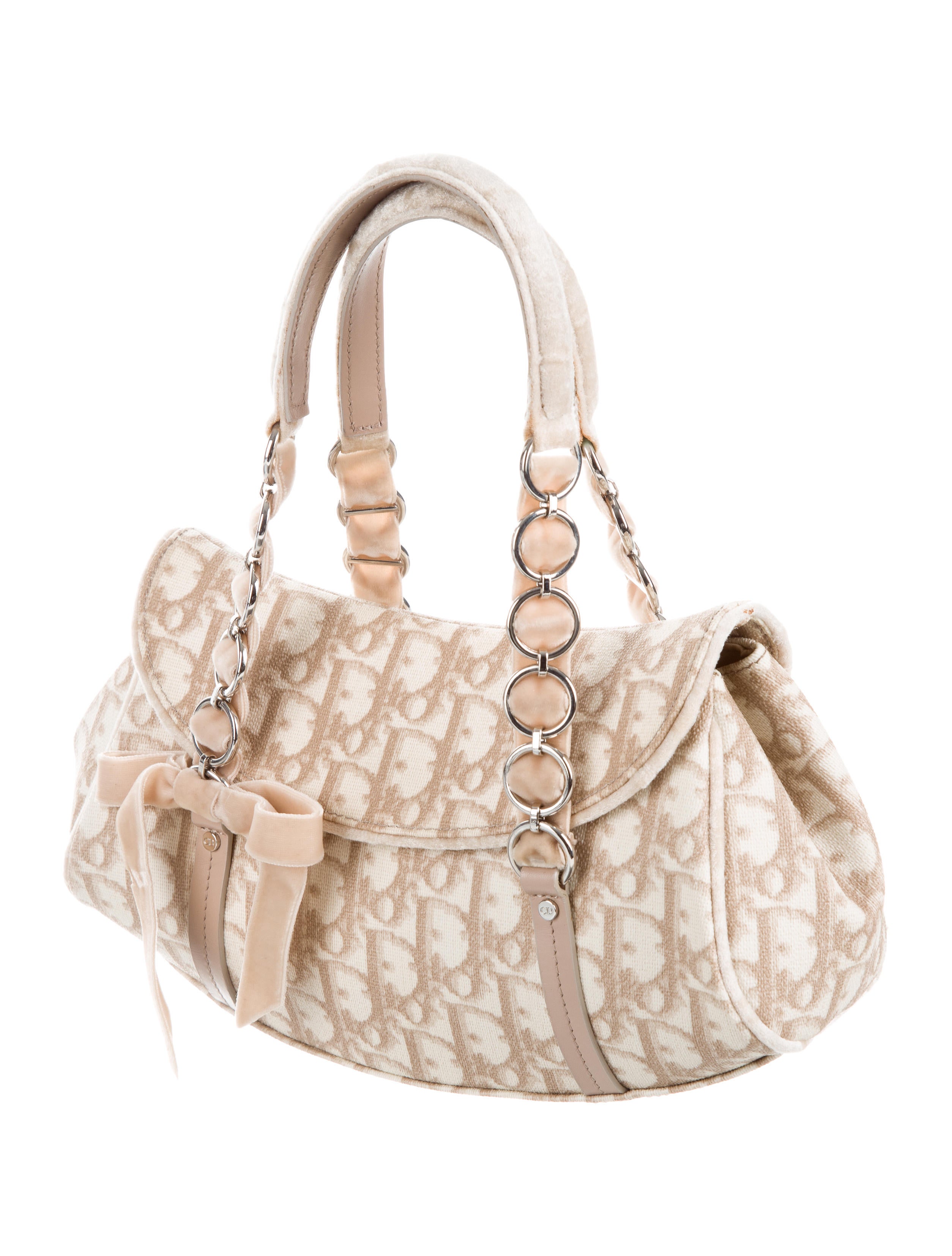 Christian Dior Trotter Romantique Bag - Brown Handle Bags