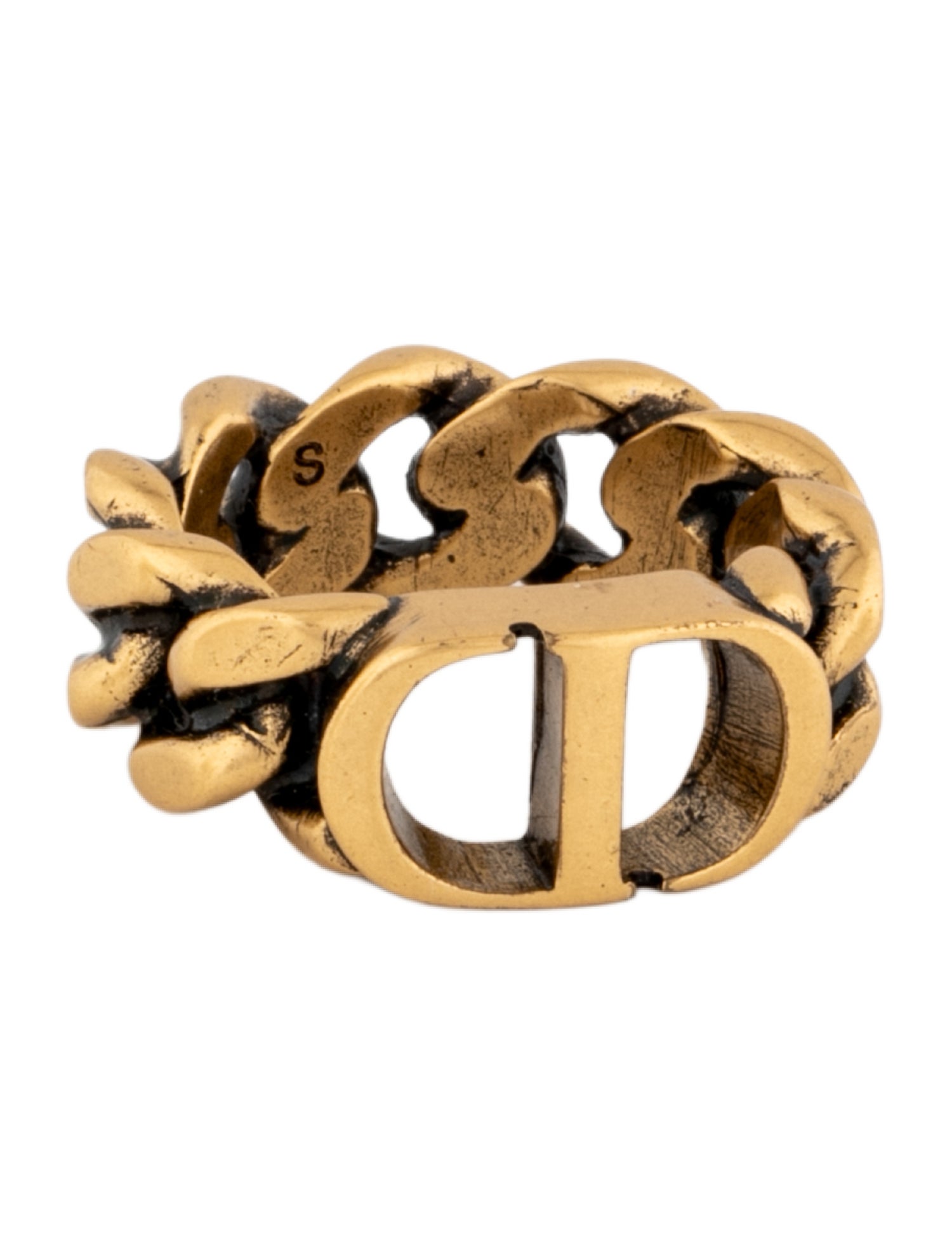 Balenciaga Gourmette Ring - Band, Rings - BAL314544 | The RealReal