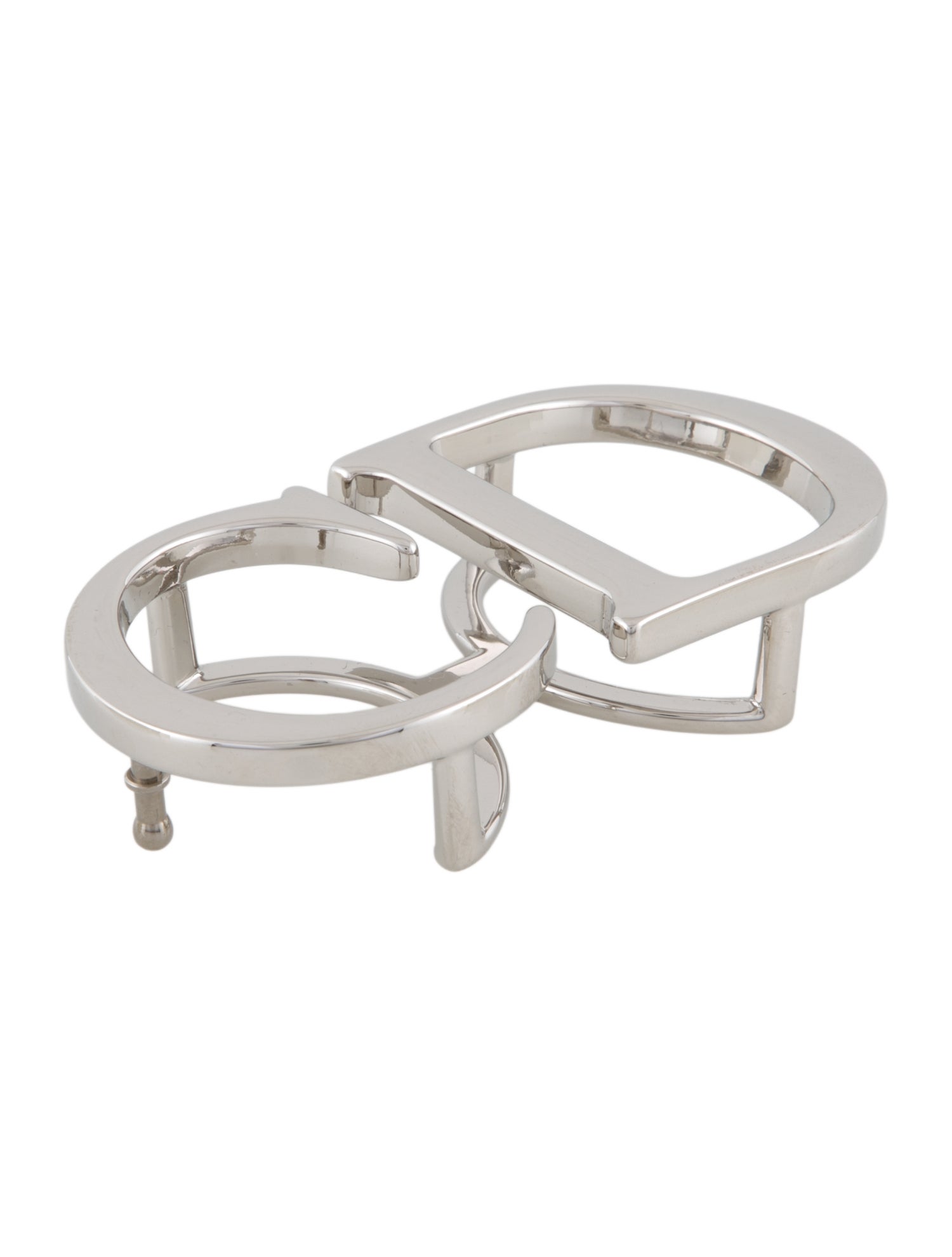 Christian Dior Men's Metal Belt Buckle