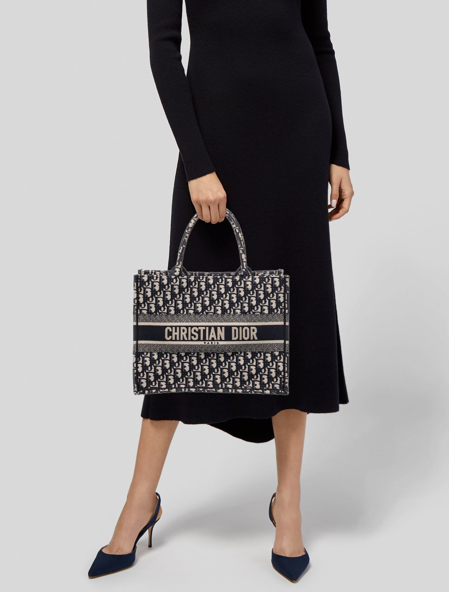 Christian Dior Oblique Jacquard Book Medium