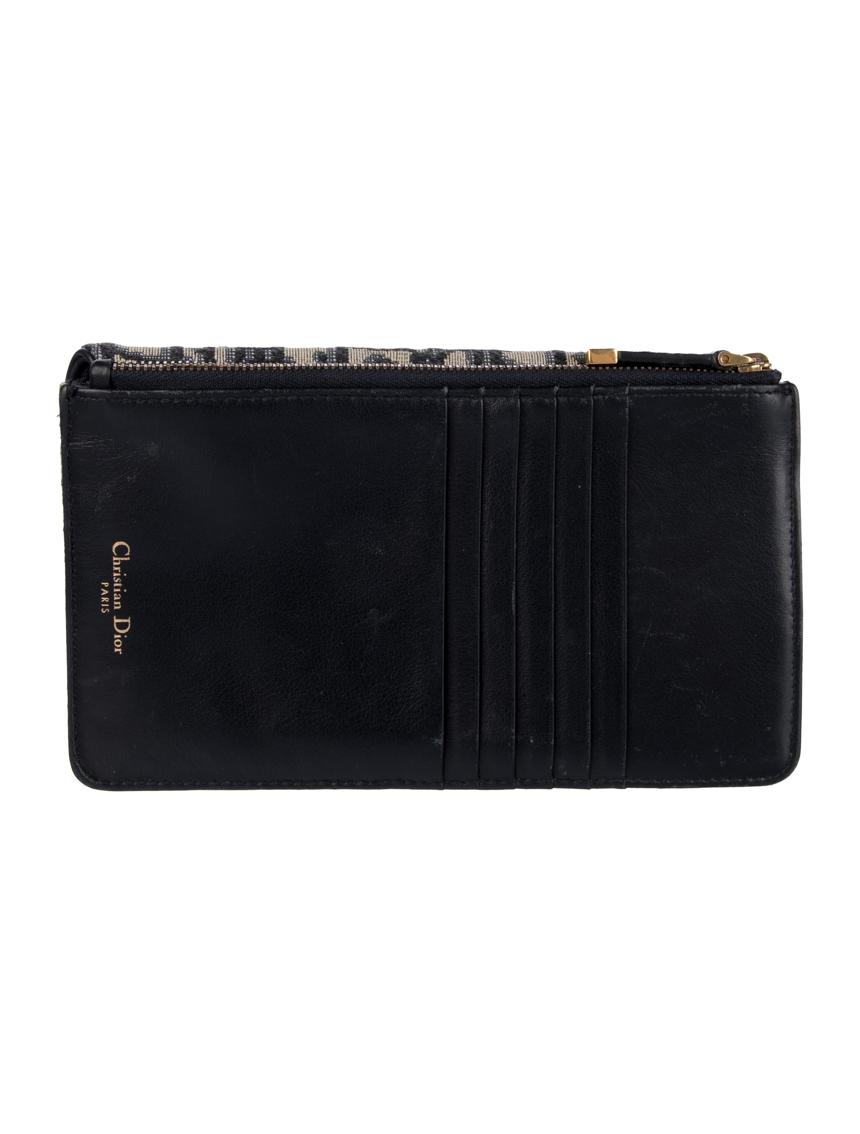 Christian Dior 2021 Oblique Jacquard Wallet