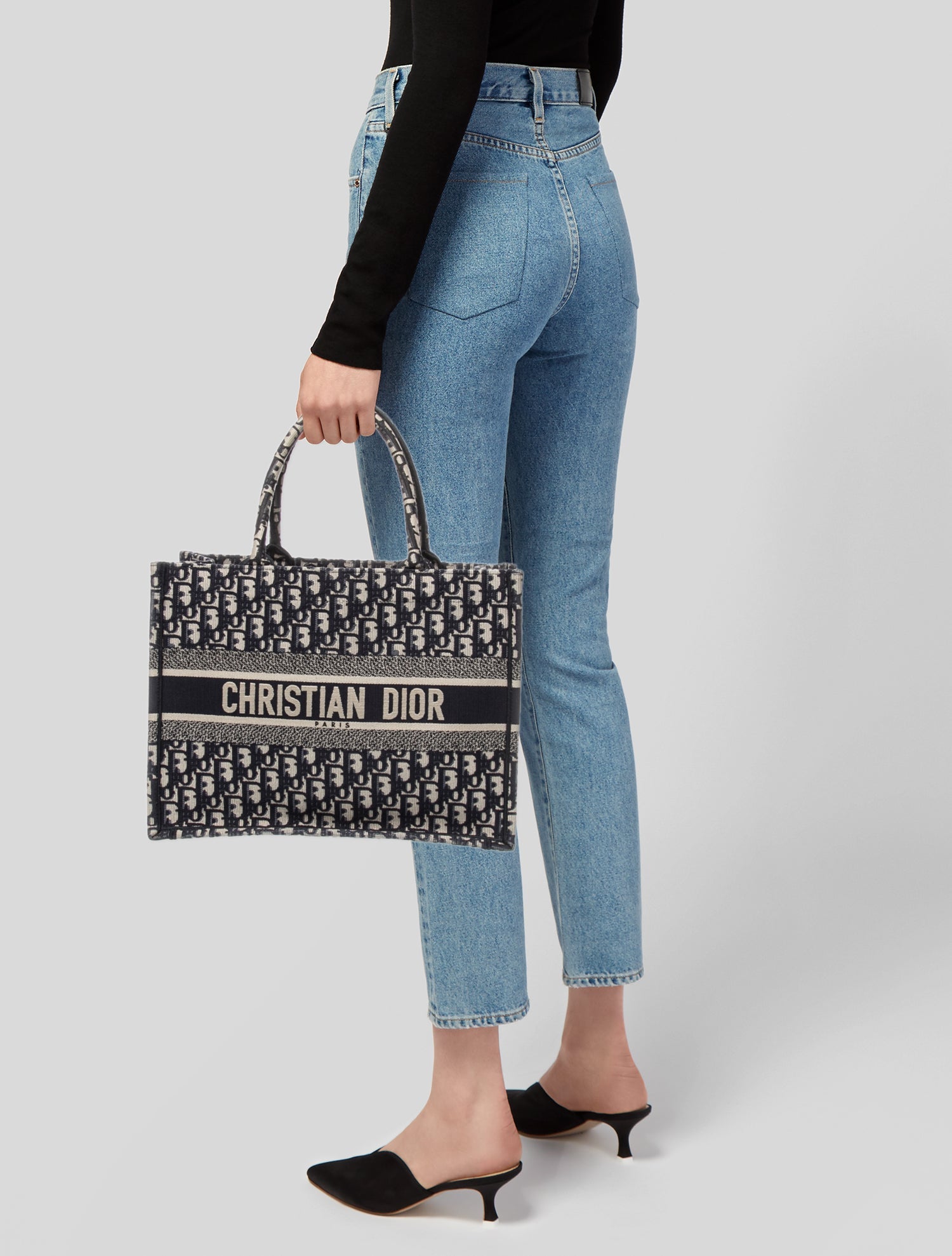 Christian Dior Oblique Jacquard Book Medium