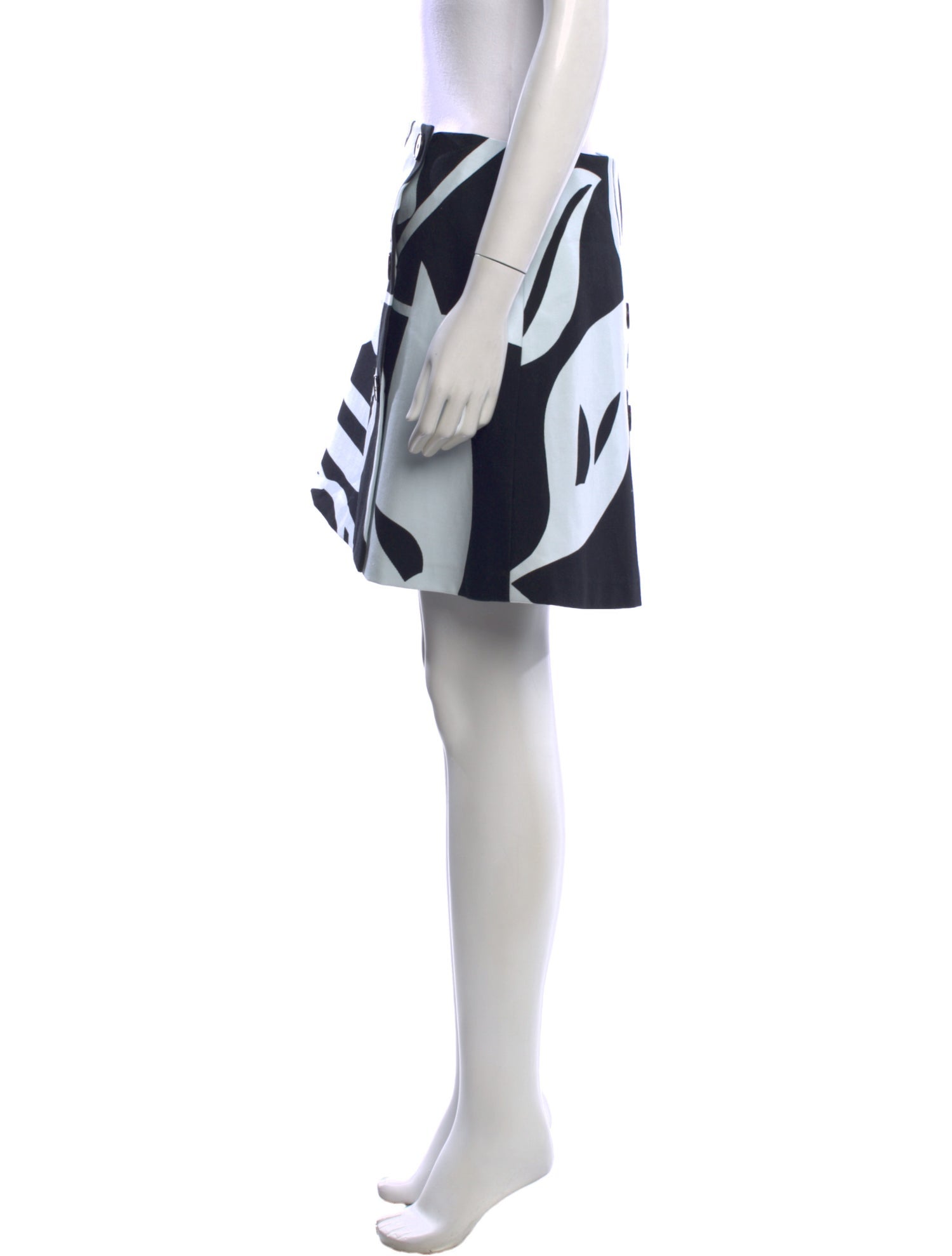 Graphic Print Mini Skirt — 2/3